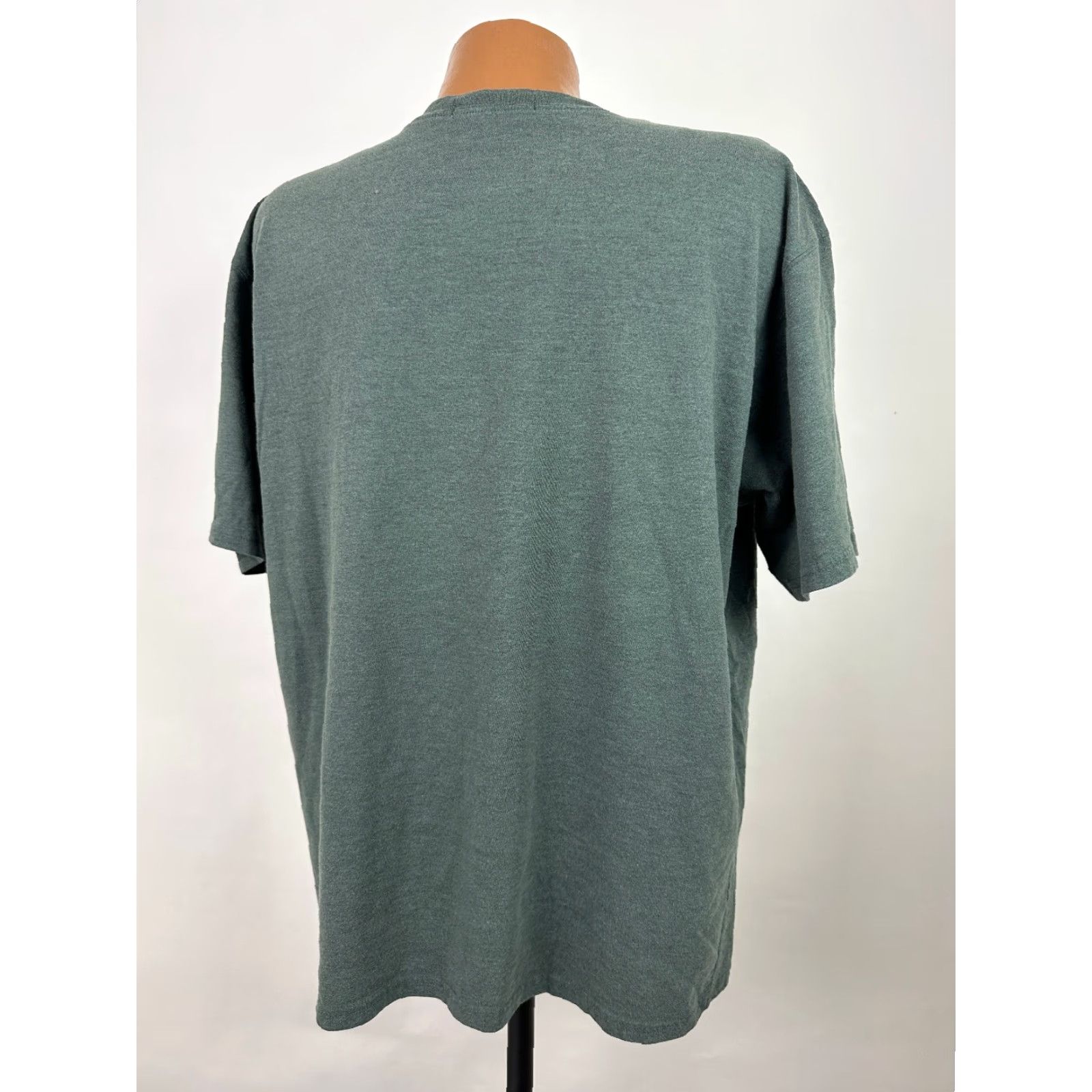 Equipment VINTAGE Basic Equipment T-Shirt Men XL Crew Neck Heather Spruce Green 90s Grunge Outdoor Lightweight Cotton Polyester Jersey 1990s Size US XL / EU 56 / 4 - 6 Thumbnail