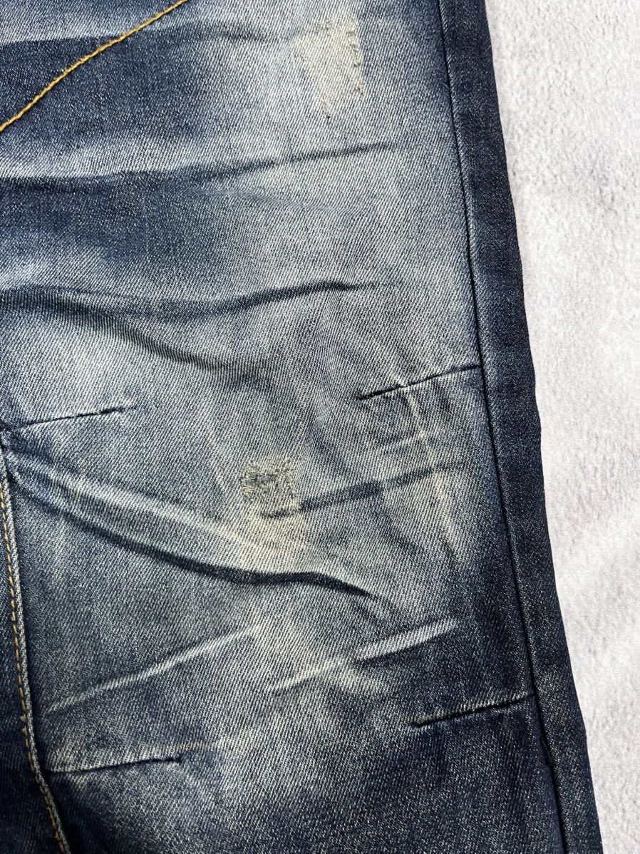 Japanese Brand × Vintage Vintage Y2K Japanese jeans faded streetwear style Size US 36 / EU 52 - 9 Thumbnail