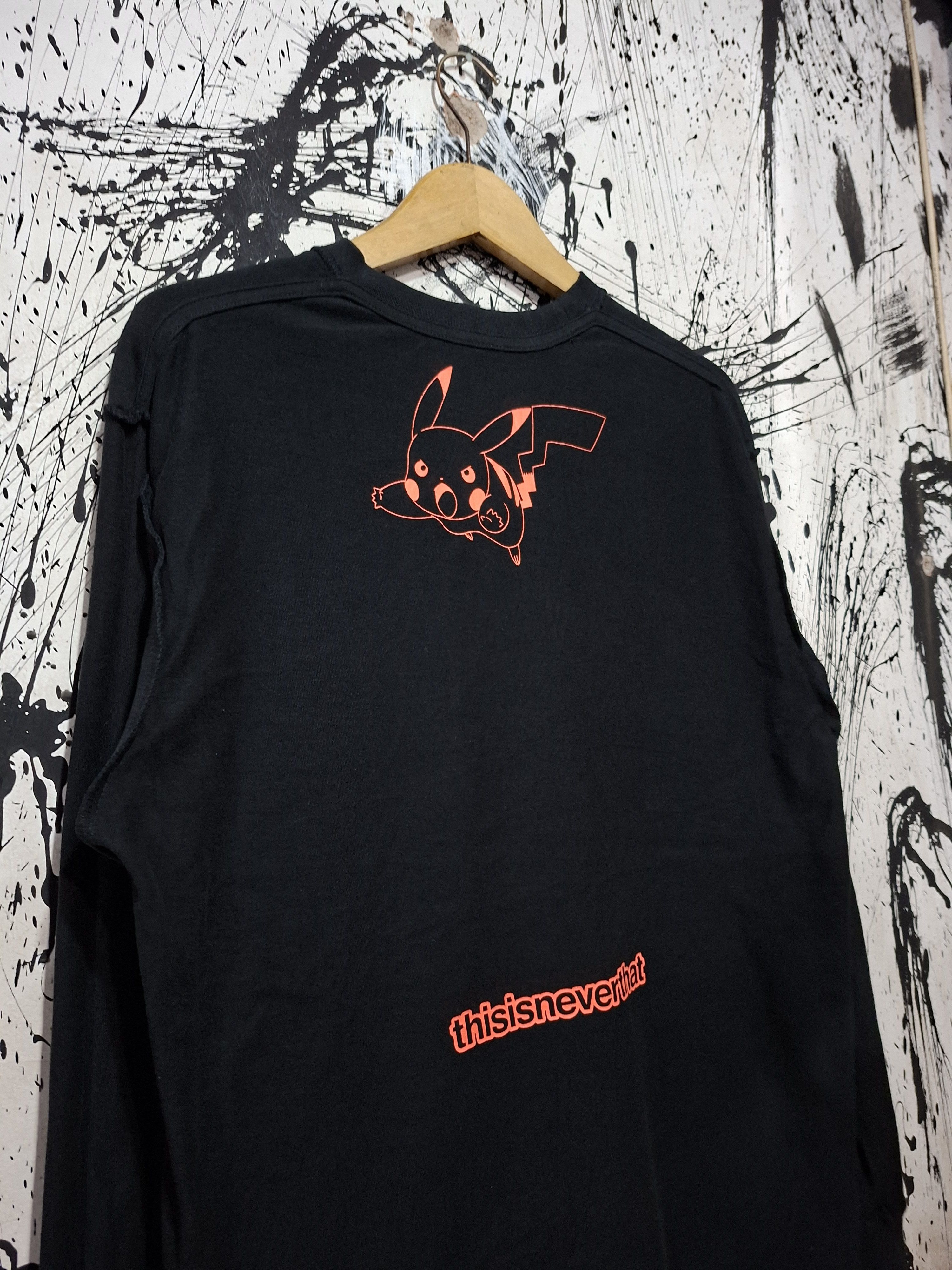 Pokemon 90'S POKEMON X THISISNEVERTHAT REVERSIBLE LONGSLEEVE Size US L / EU 52-54 / 3 - 9 Thumbnail