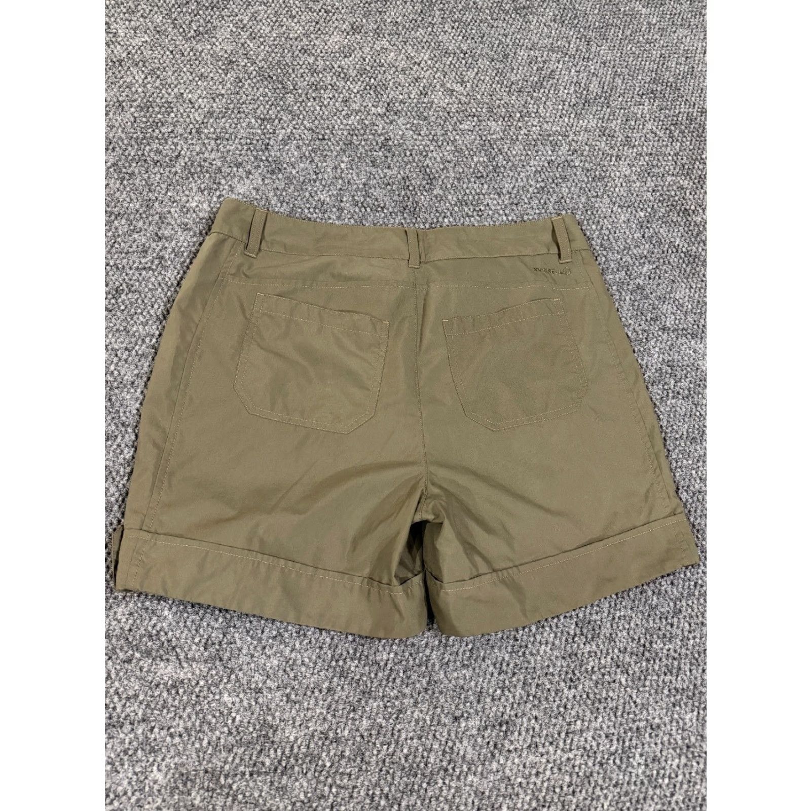 Merrell Merrell Shorts Womens 12 Green Hiking Outdoor Lightweight Performance Cargo Shirt Pants? Size 34" / US 12 / IT 48 - 6 Thumbnail