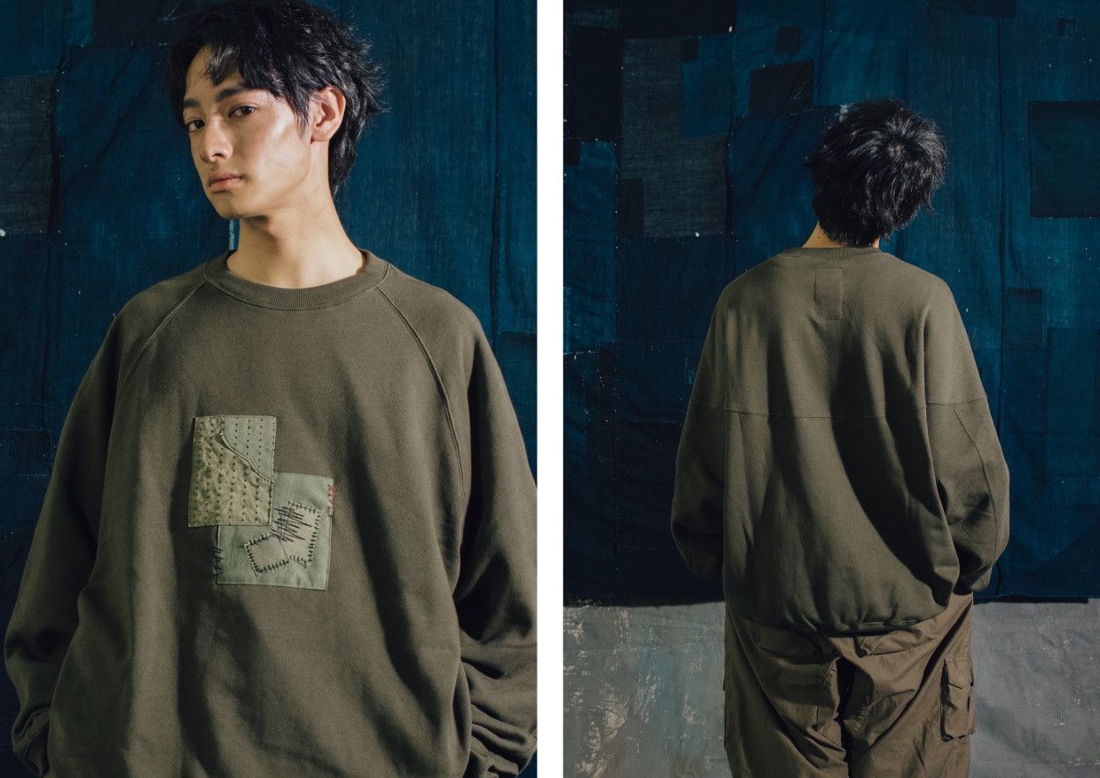 GOOPiMADE Goopimade x Syndro Boro Patchwork Loose Sweater Size US L / EU 52-54 / 3 - 2 Thumbnail