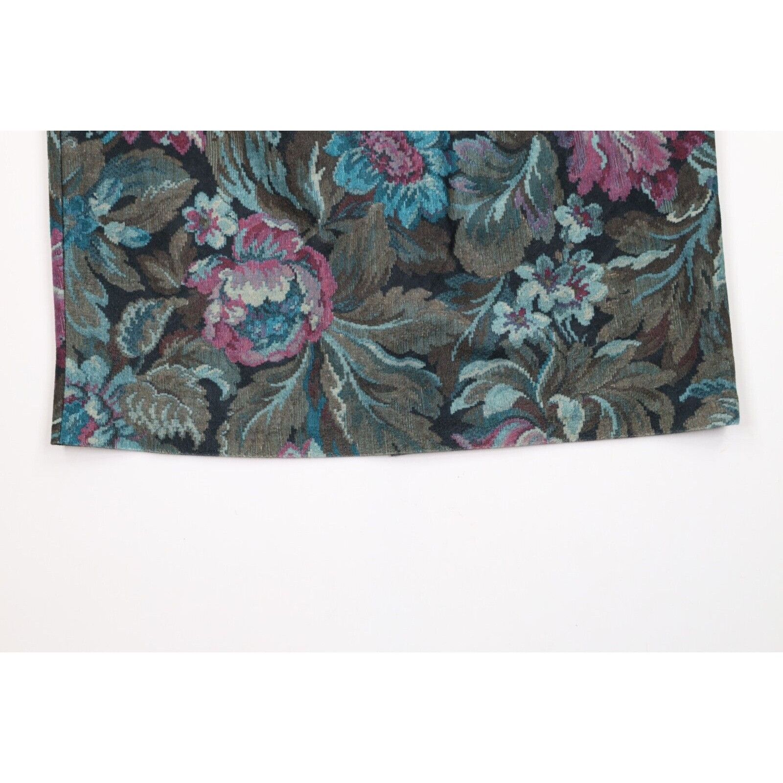 Vintage Vintage 80s 90s Mid Mod Abstract Flower Skirt Size 38" / US 16 / IT 52 - 4 Thumbnail
