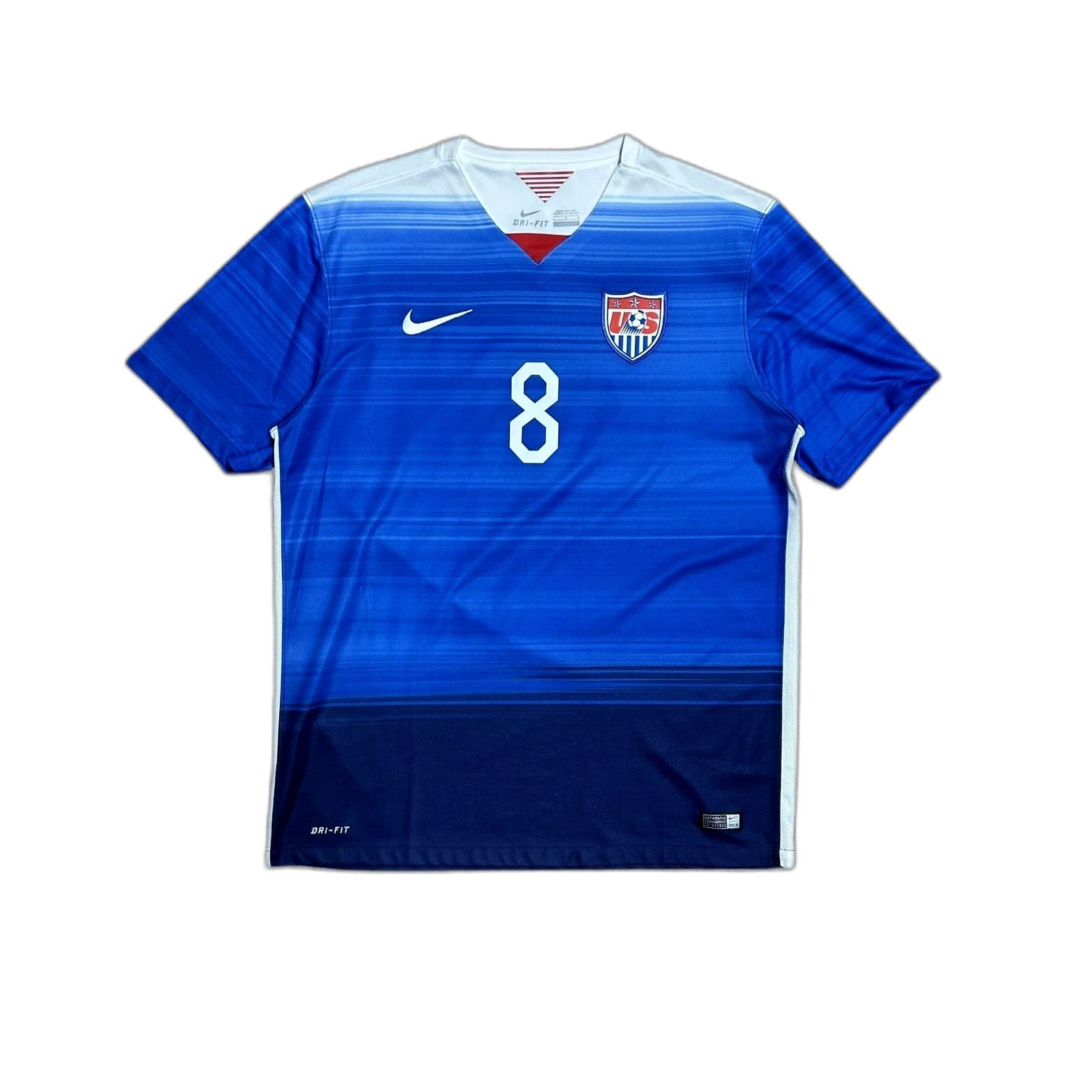 Nike Nike USMNT US Soccer USMNT 2014 World Cup Away Jersey Authet Size US L / EU 52-54 / 3 - 3 Thumbnail