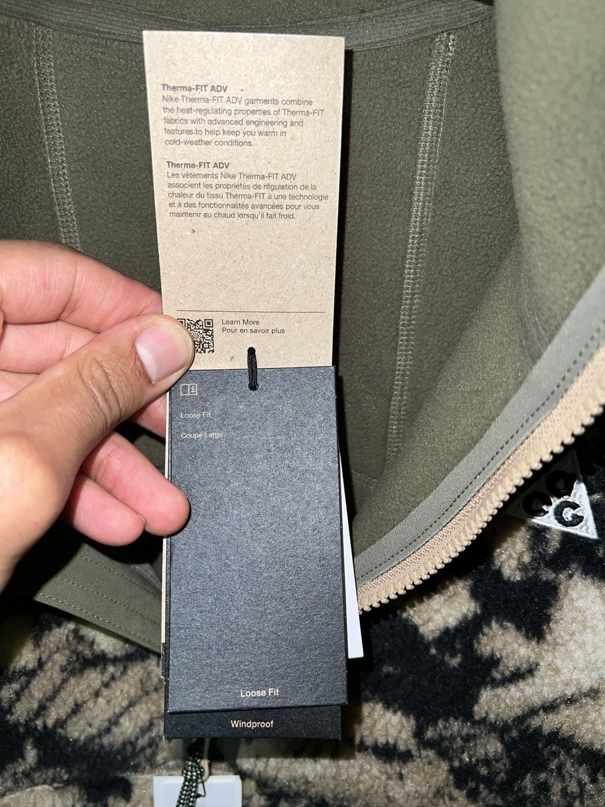 Nike ACG Nike ACG “Canwell Glacier” therma-fit windproof Jacket Size US M / EU 48-50 / 2 - 7 Thumbnail