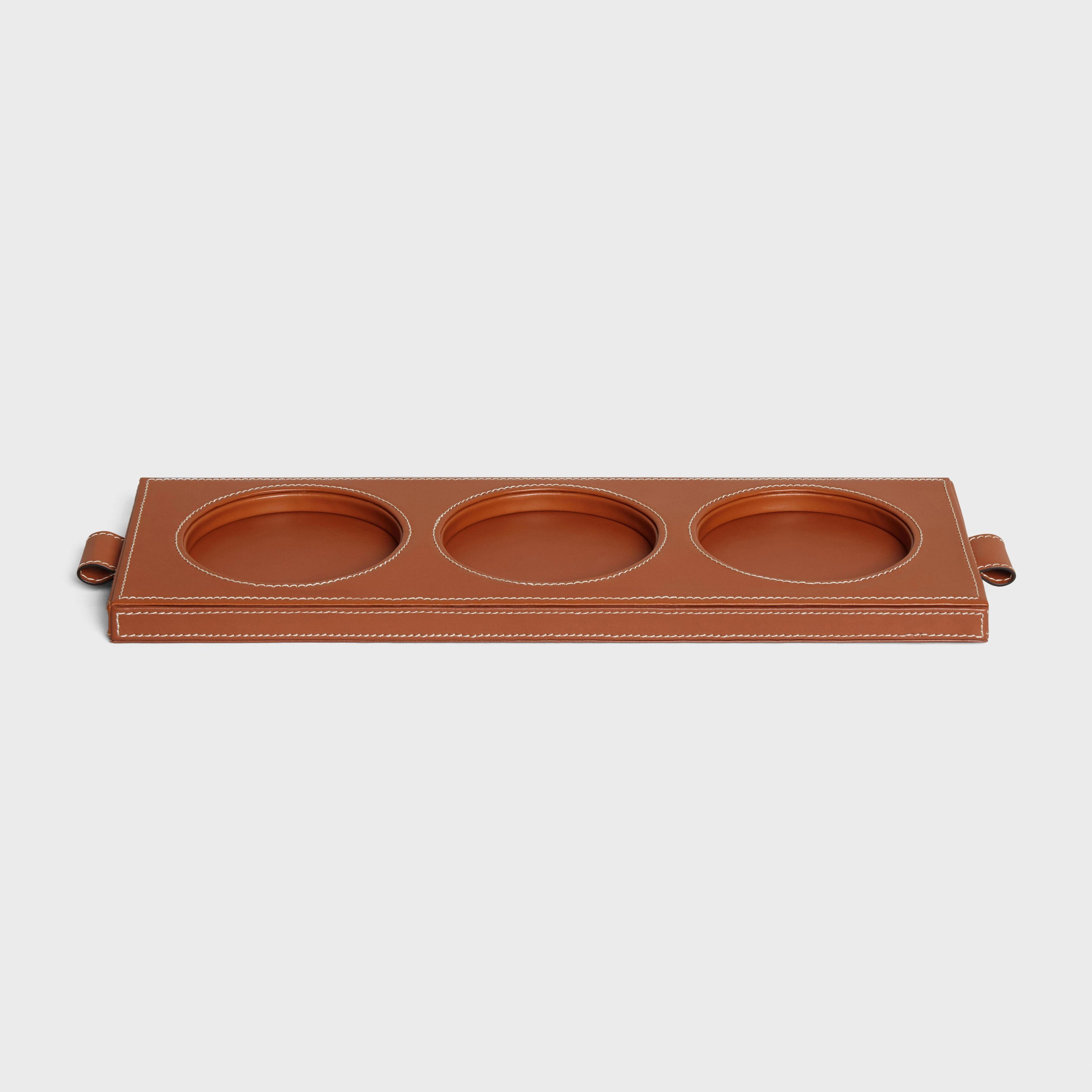 Celine o1w1db10526 4M0893 Size : OS / Candle Tray in Brown Size ONE SIZE - 1 Preview