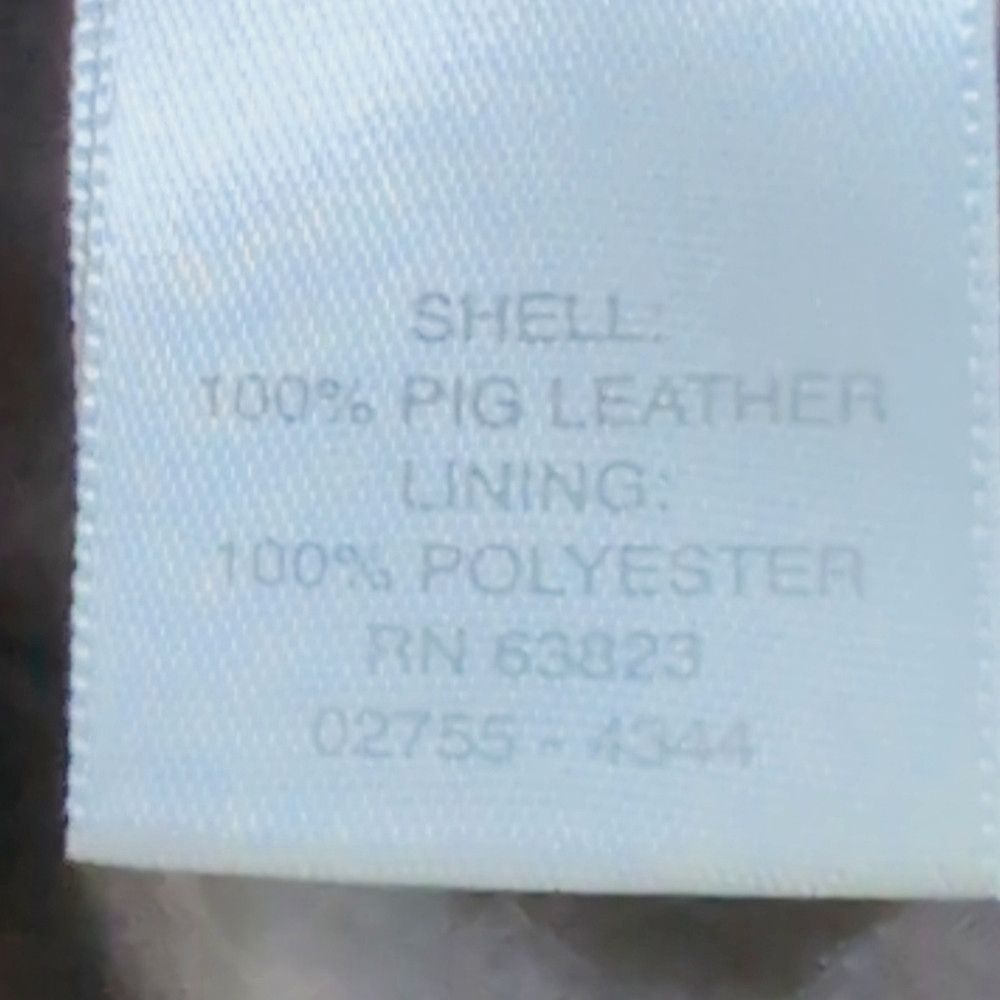 Designer Women's Pigskin Leather Jacket - Brown sz XL Christopher an Size XL / US 12-14 / IT 48-50 - 6 Thumbnail