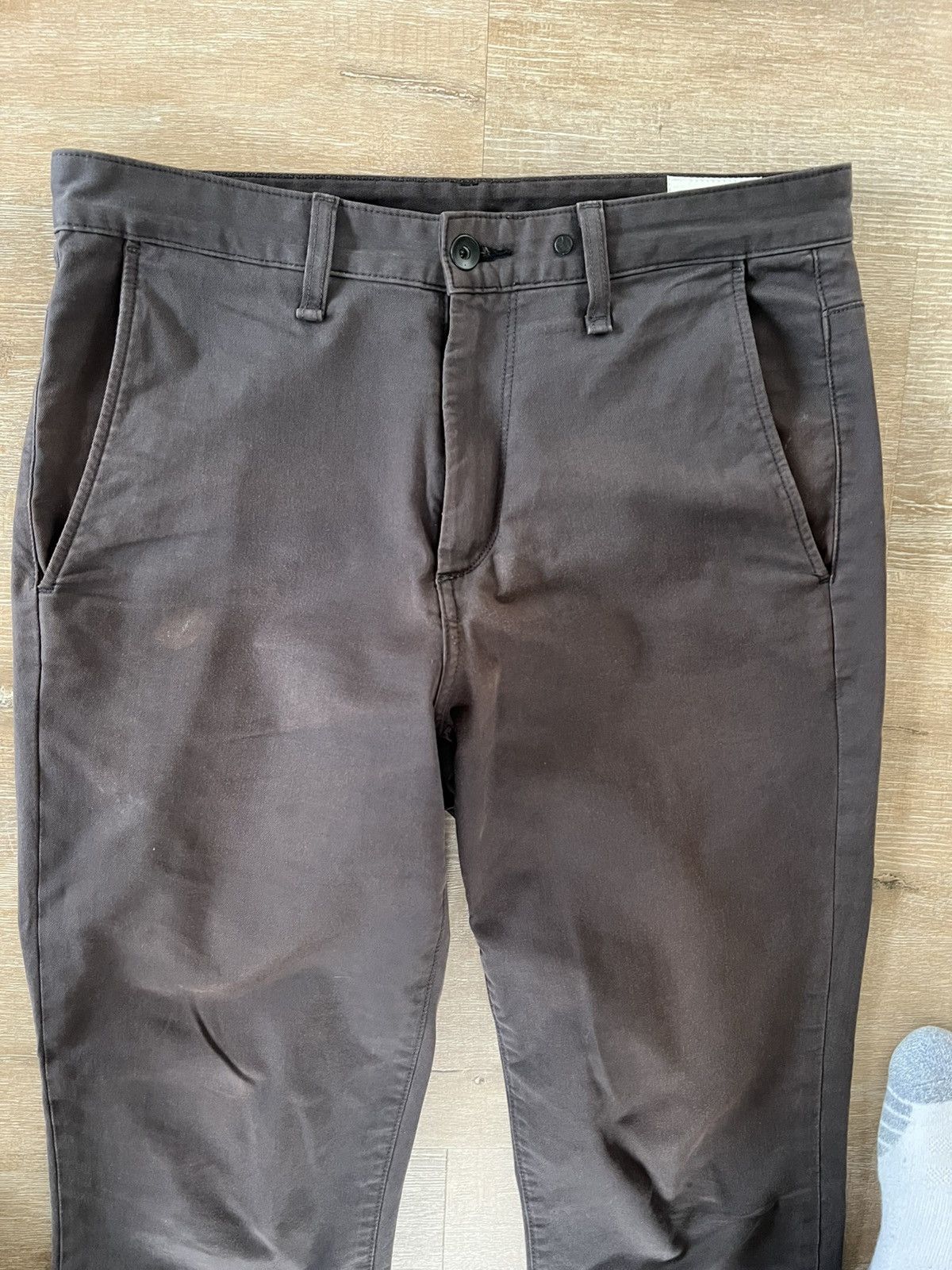 Rag & Bone Rag and bone straight grey chino 30 waist Size US 30 / EU 46 - 4 Thumbnail