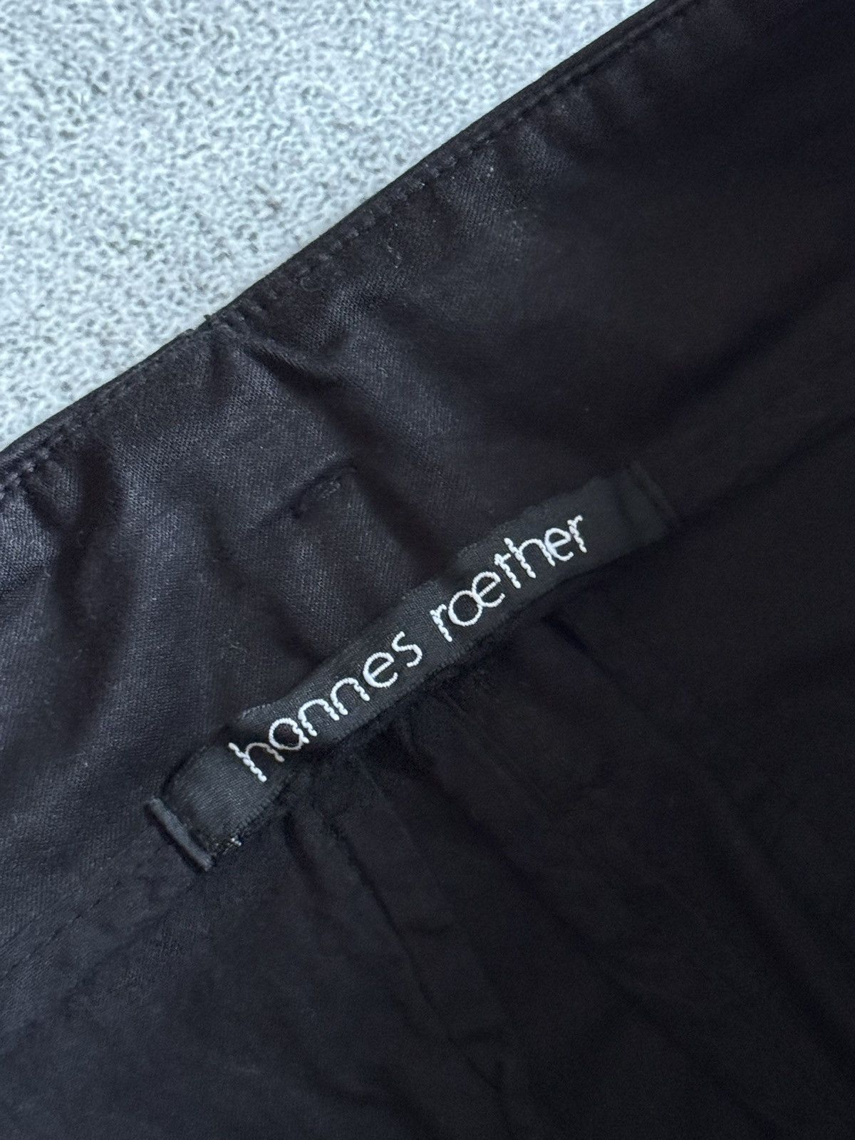 hannes roether Hannes Roether XS pants trousers casual chinos avantgarde Size 24" / US 00 / IT 34 - 8 Thumbnail