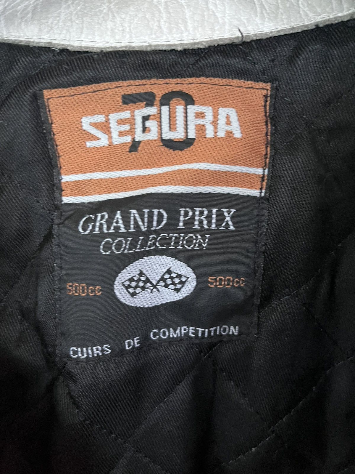 Vintage Seguea grand prix leather jacket Size US S / EU 44-46 / 1 - 5 Thumbnail