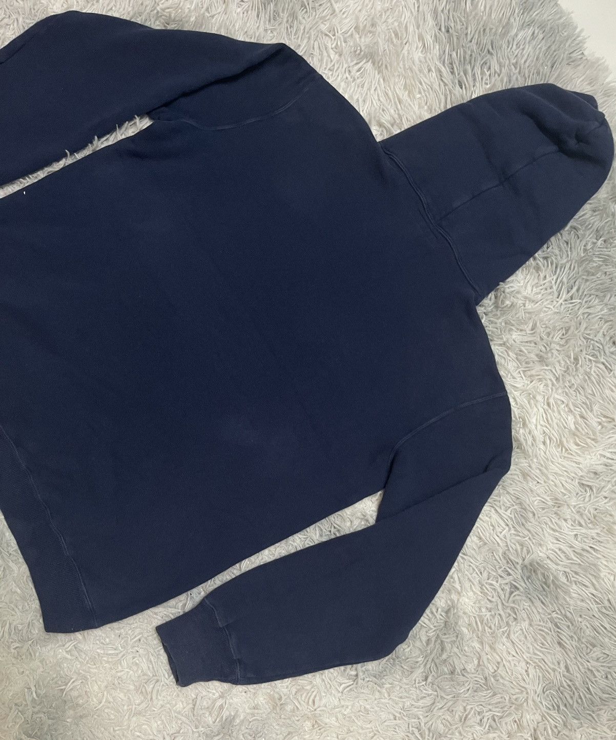 Blue Blue Japan 2000s BLUE BLUE JAPAN SPELL OUT HOODIE Size US M / EU 48-50 / 2 - 9 Thumbnail