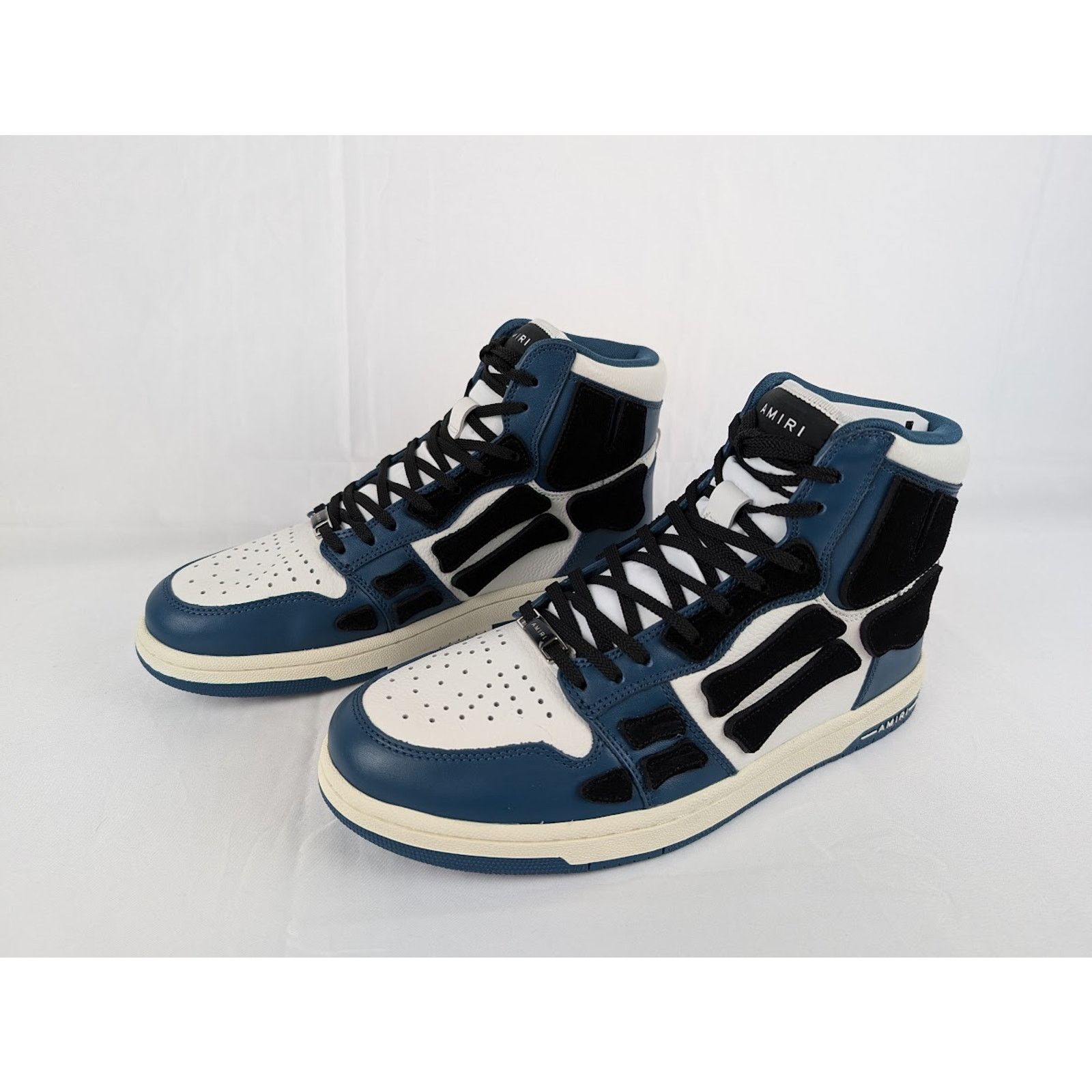 Amiri o1rshd1 Skel top hi / Skeleton high top Sneakers Multicolor Size US 12 / EU 45 - 14 Thumbnail
