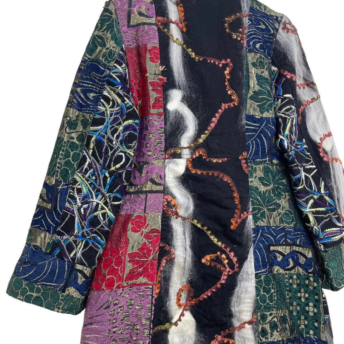 Aran Isles Knitwear × Japanese Brand Unique Designer Nowhy Jacket Size M / US 6-8 / IT 42-44 - 4 Thumbnail