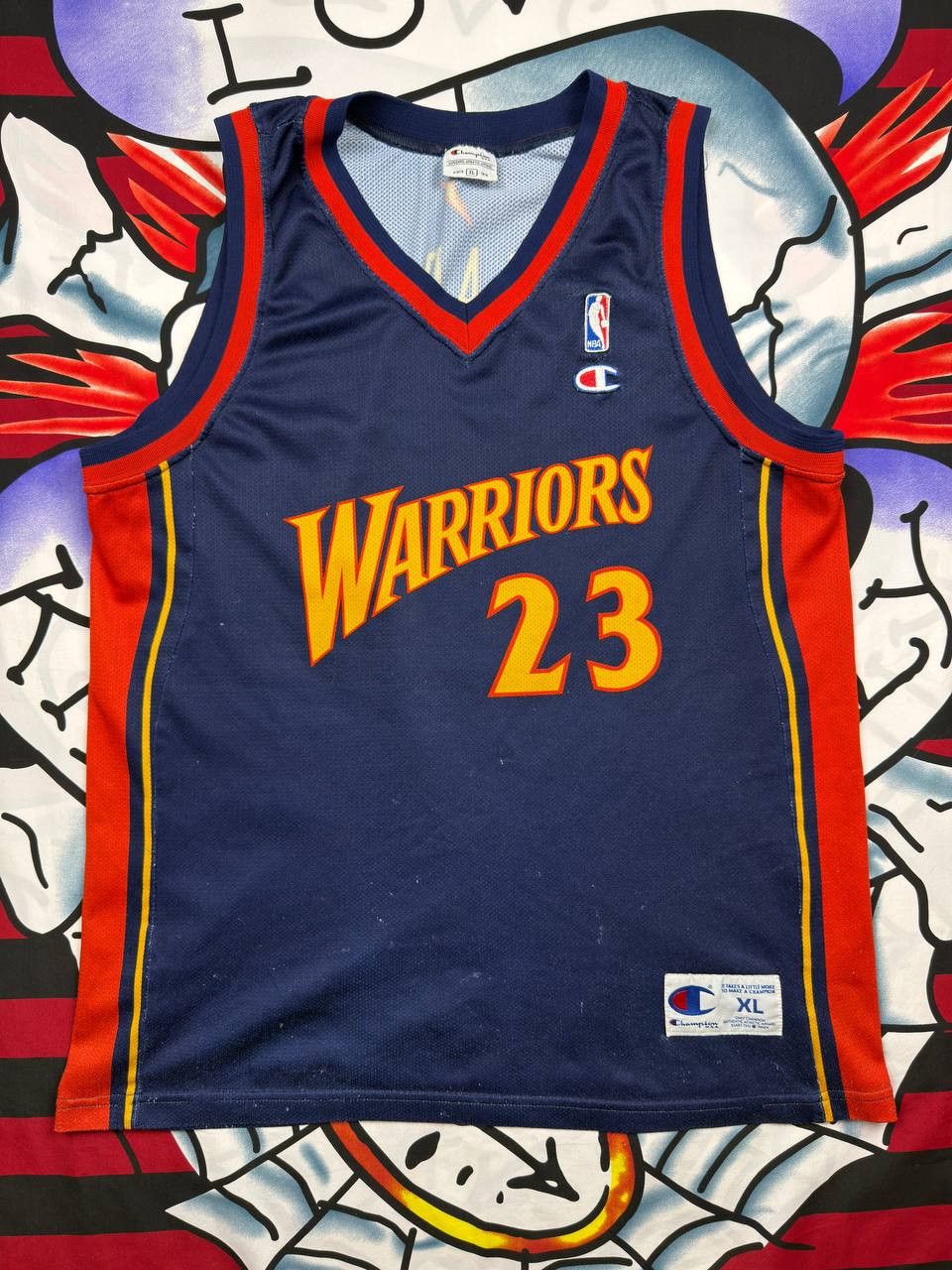 Champion Champion Golden State Warriors Jersey Jason Richardson Size US XL / EU 56 / 4 - 1 Thumbnail