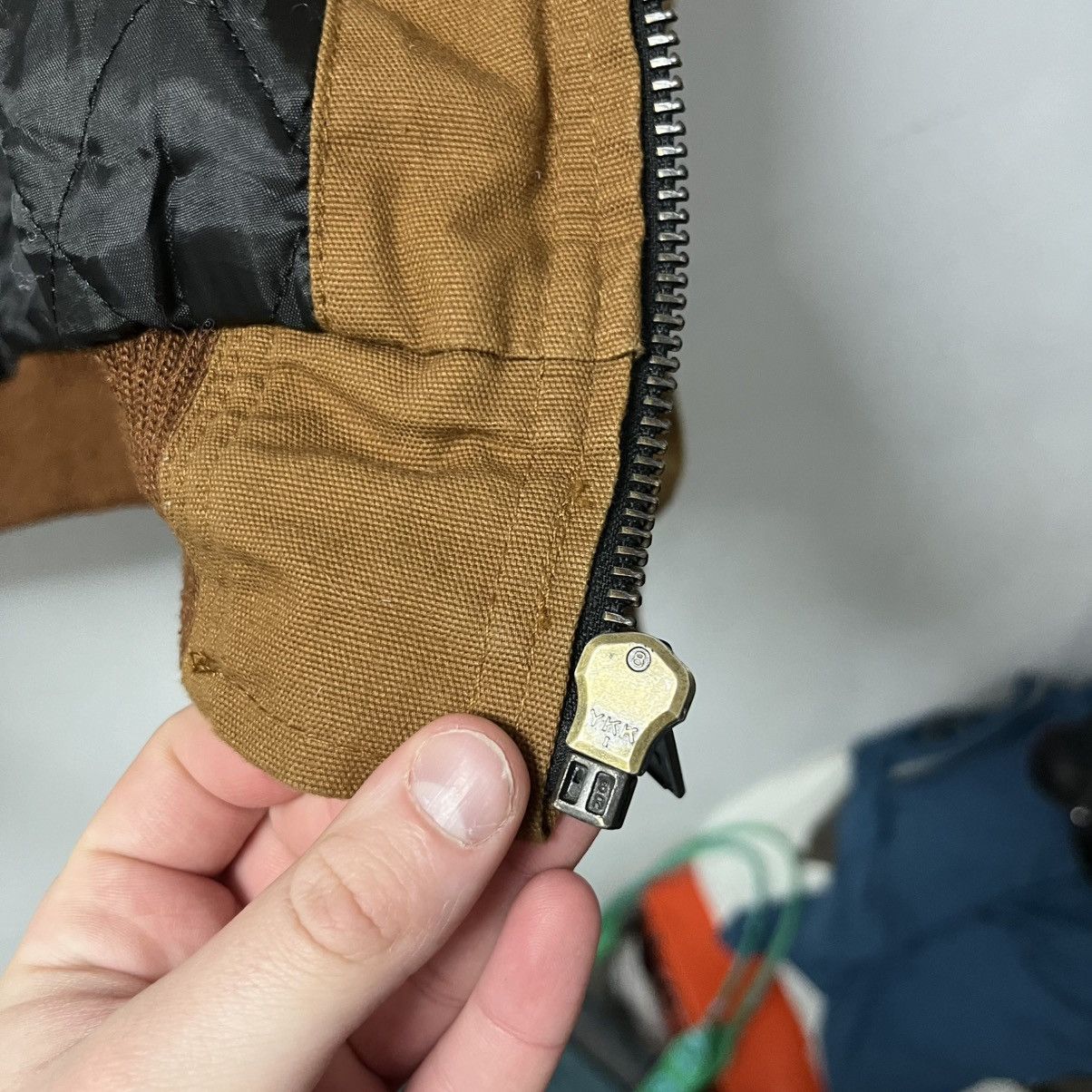 Carhartt Carhartt Active Jacket Faded Distressed Work Bomber Size US M / EU 48-50 / 2 - 8 Thumbnail