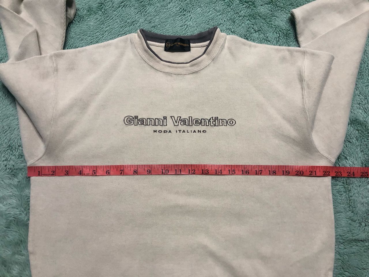 Gianni Valentino × Valentino GIANI VALENTINO CREWNECK SWEATSHIRT SPELL OUT Size US M / EU 48-50 / 2 - 13 Thumbnail