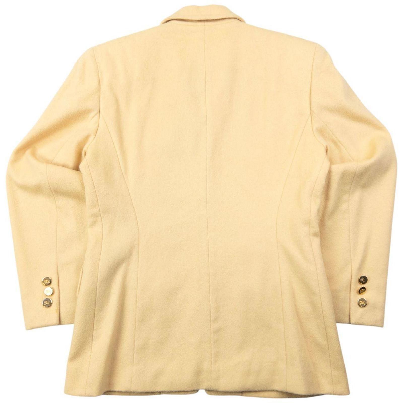 Burberry Vintage 90s Burberry Wool Jacket Womens Size M Size M / US 6-8 / IT 42-44 - 2 Thumbnail