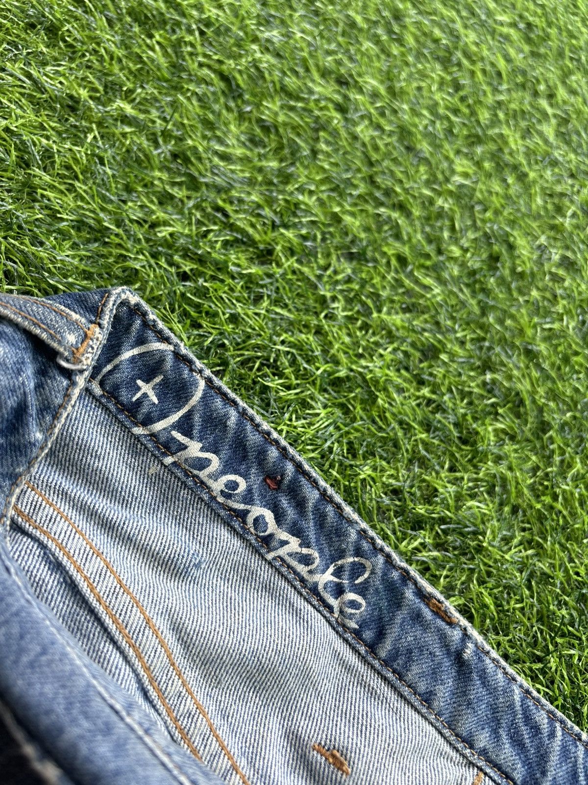 (+)PEOPLE (+) People Distressed Denim Jeans Size US 32 / EU 48 - 8 Thumbnail
