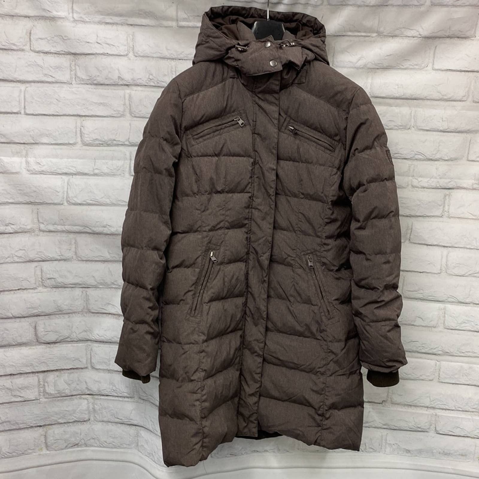 Roots Roots Down Parka Puffer Coat Large Brown | Grailed