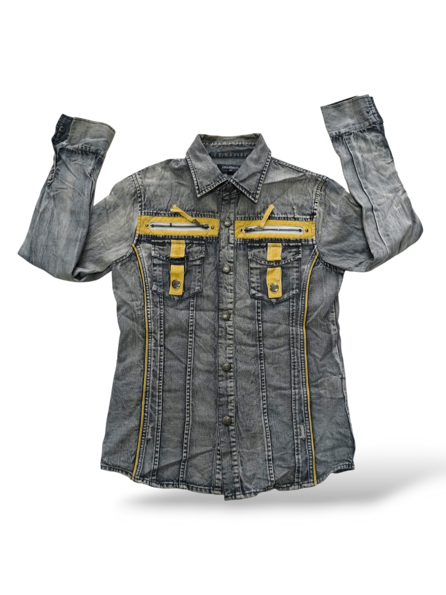 In The Attic Vintage In The Attic Homme Denim Jacket Size US M / EU 48-50 / 2 - 6 Thumbnail