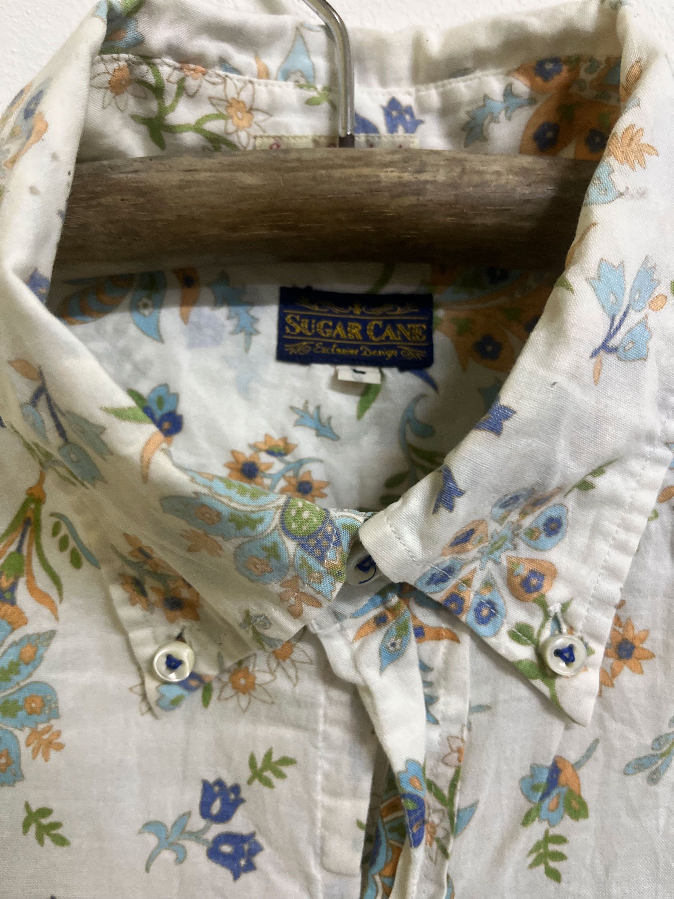 Toyo Enterprises Sugar Cane Short Sleeve Hawaii Hawaiian Size US L / EU 52-54 / 3 - 3 Thumbnail