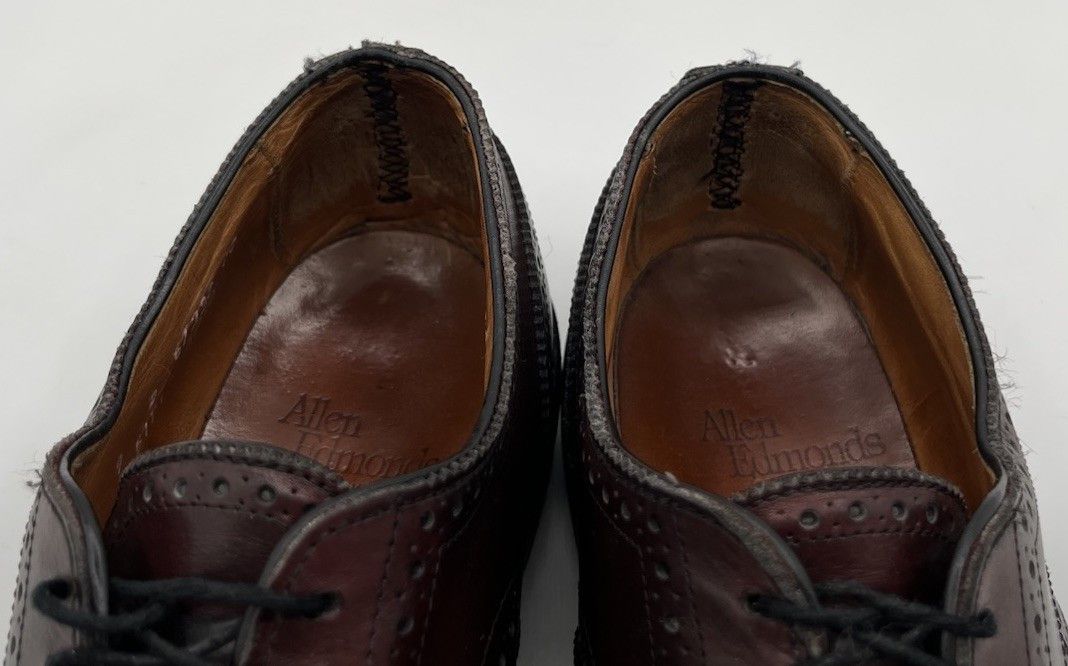 Allen Edmonds Allen Edmonds LEXINGTON Burgundy Leather Cap Toe Oxford Sz 9 Size US 9 / EU 42 - 9 Thumbnail