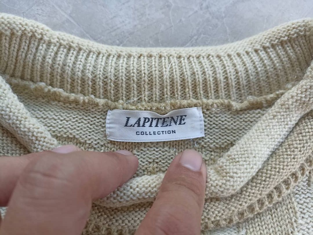 Japanese Brand × Vintage LAPITENE knitted Sweatshirt Size M / US 6-8 / IT 42-44 - 8 Thumbnail