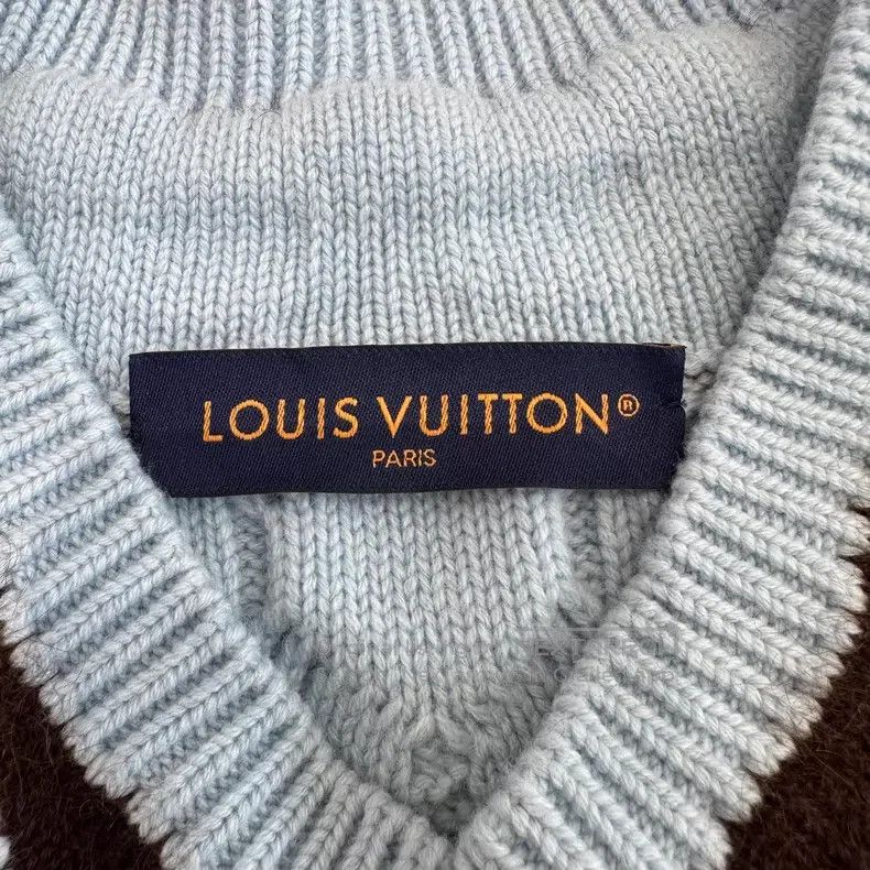 Louis Vuitton Louis Vuitton New Wavy Cable Logo Sweater Size US S / EU 44-46 / 1 - 5 Thumbnail
