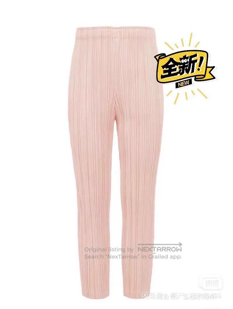 Issey Miyake Issey Miyake size:3 Pink Pants Size 31" - 1 Thumbnail