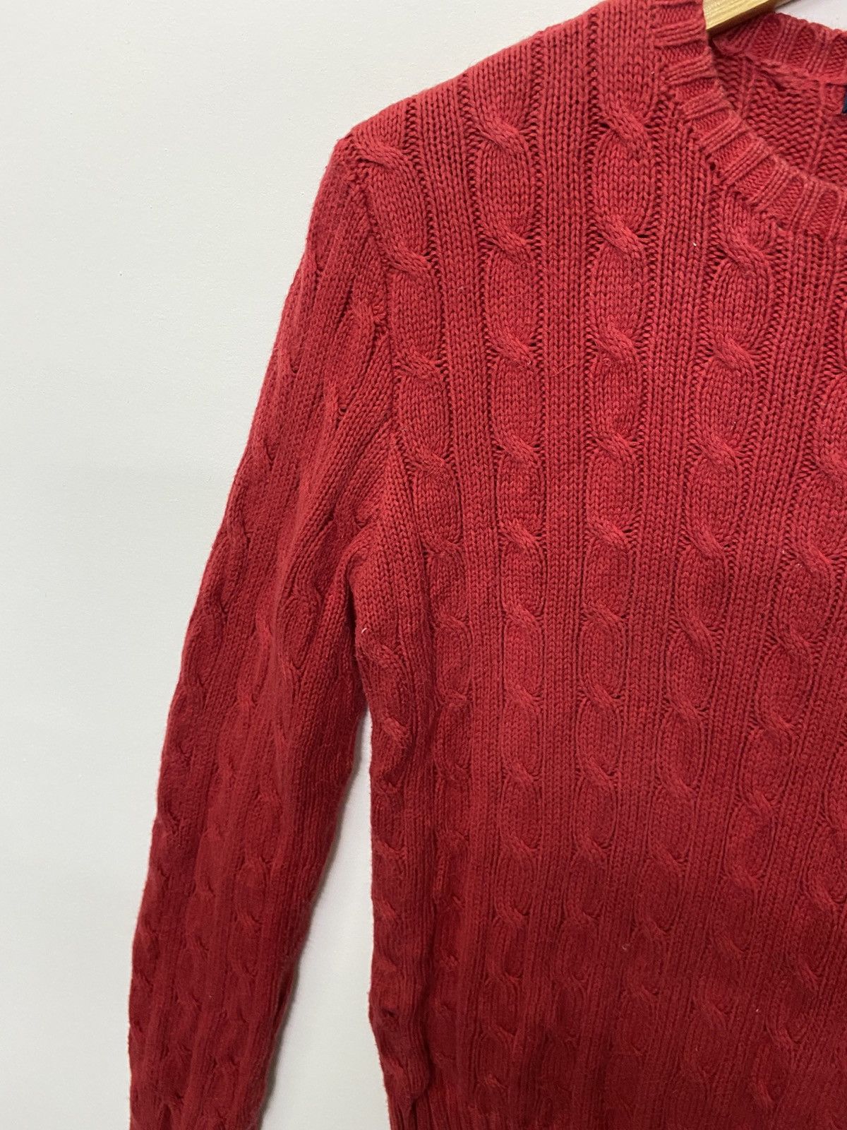 Ralph Lauren Ralph Lauren Small Logo Embroidery Knitwear Sweatshirt Size S / US 4 / IT 40 - 4 Thumbnail