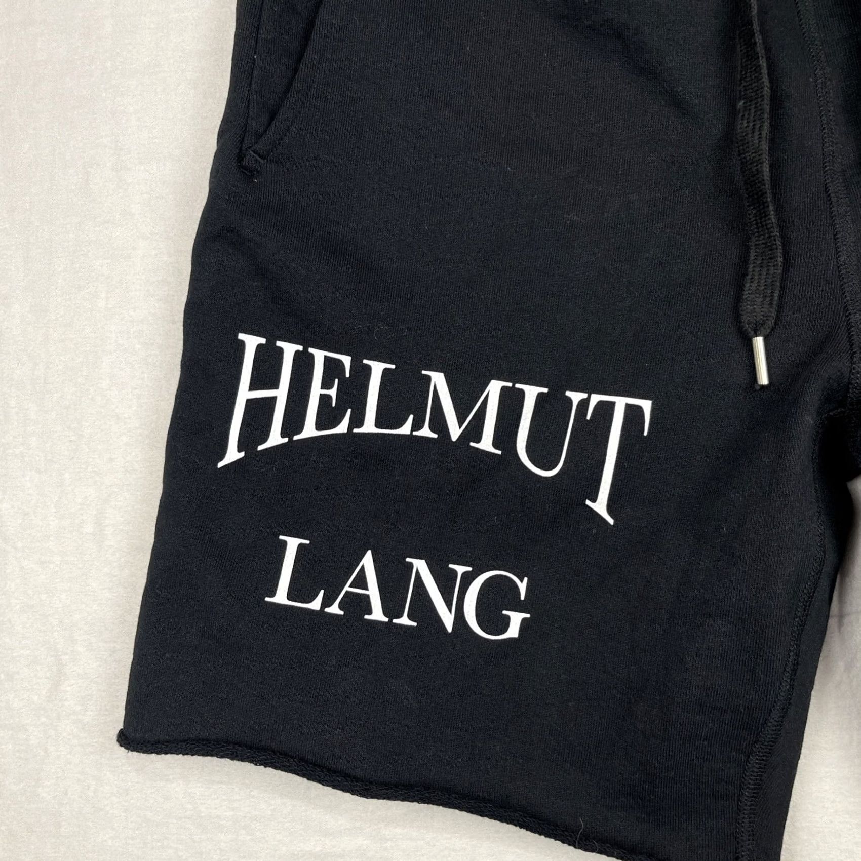 Helmut Lang Helmut Lang Shorts Mens Small Black Ocean Short Sweat Ocean Short Sweat Mens Small Black 90s? Size 28" / US 6 / IT 42 - 2 Thumbnail