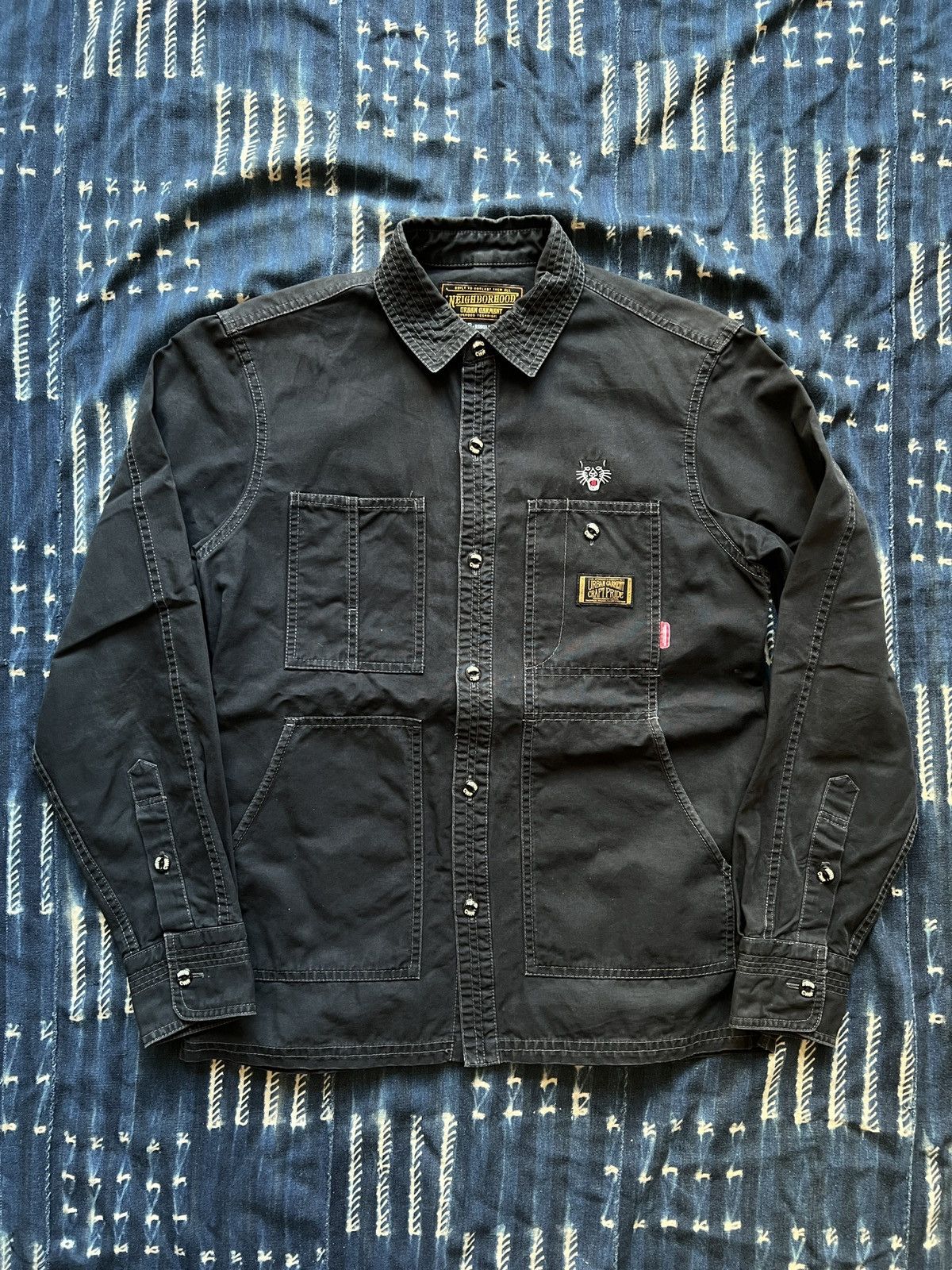 Neighborhood Neighborhood Who Dares Wins Woodland Camo BDU LS