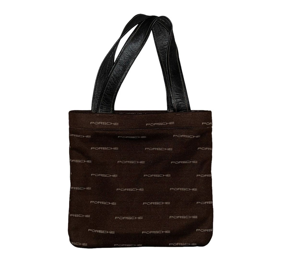 Vintage Vintage 1980s Porsche Leather Unisex Carry Bag Size ONE SIZE - 1 Thumbnail