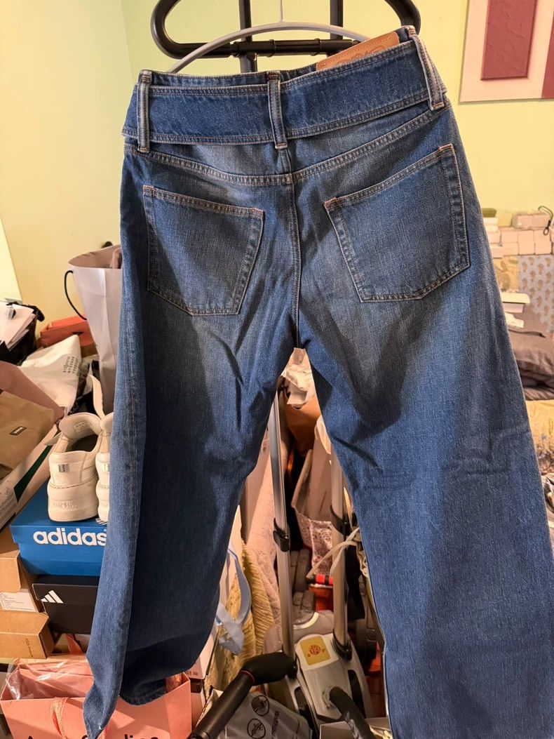Issey Miyake Issey Miyake Low-waisted wide-leg jeans Size US 36 / EU 52 - 6 Thumbnail