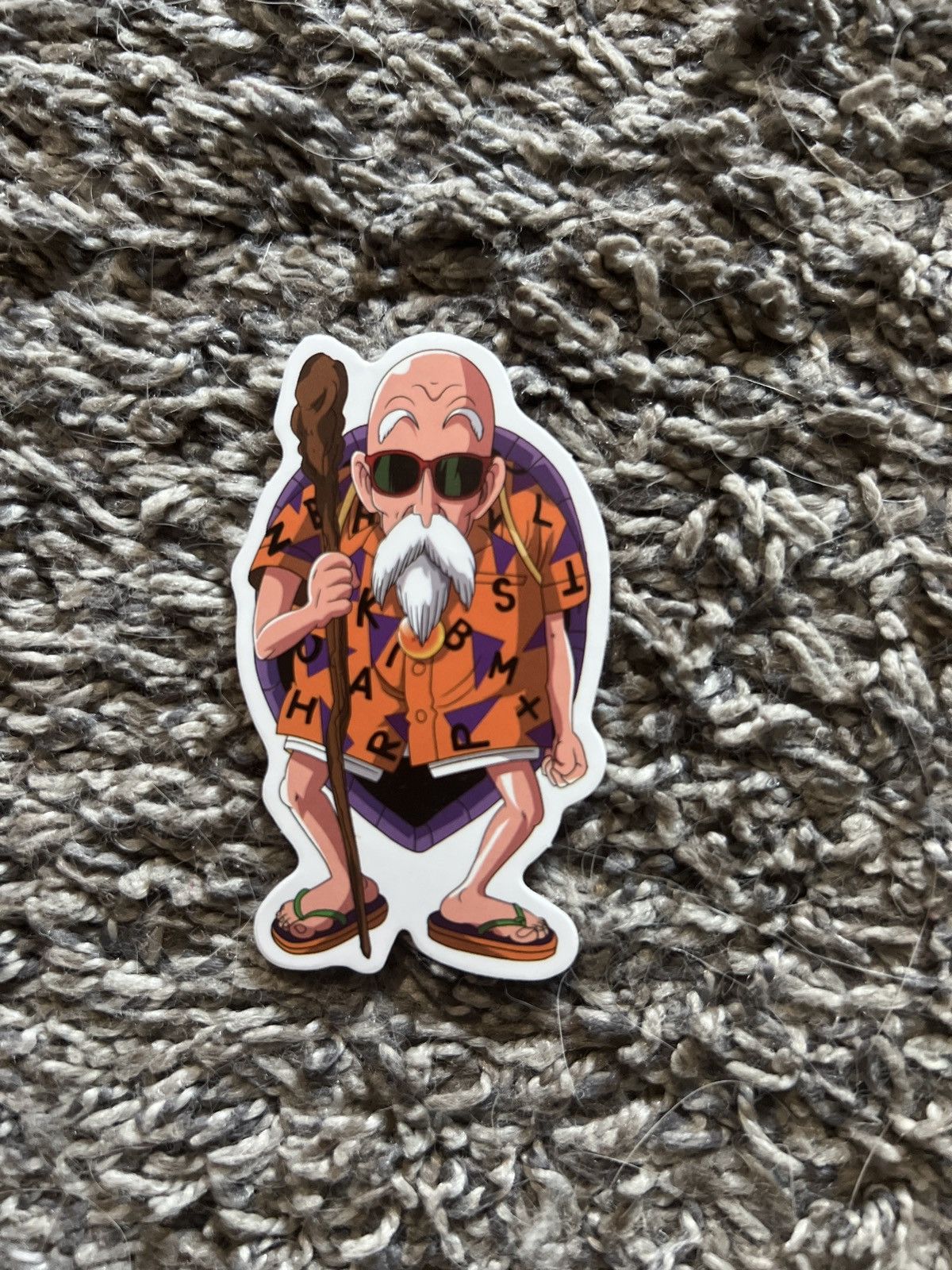 Anime Dragon Ball Master Roshi Sticker Size ONE SIZE - 1 Thumbnail