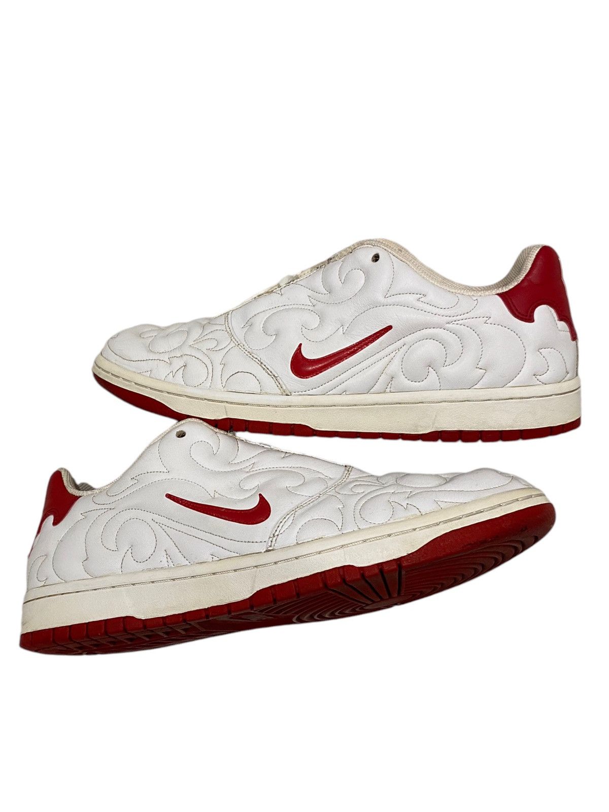 Nike Nike Dunk Low Campu 2005 White/Red Size US 10 / EU 43 - 2 Thumbnail