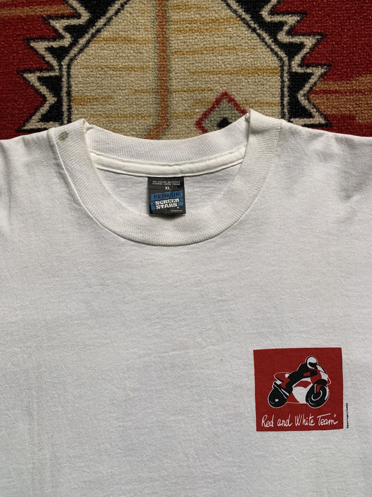 Vintage Vintage Tees MotoGP Le'Mans 1994 Marlboro Size US XL / EU 56 / 4 - 9 Thumbnail
