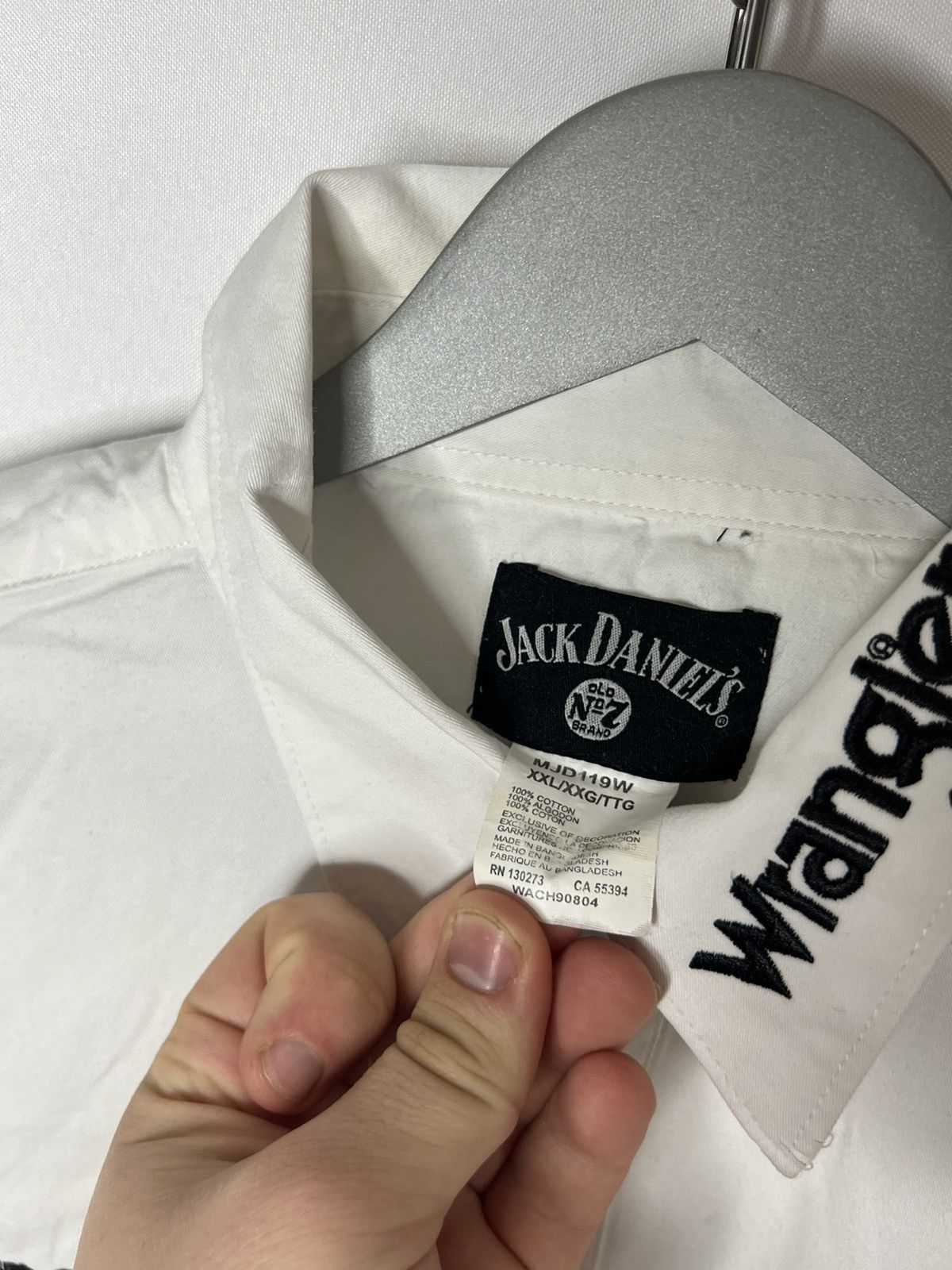 Other 🔥Vintage Wrangler Jack Daniel’s Shirt Button Up Long Sleeve🔥 Size US XXL / EU 58 / 5 - 11 Thumbnail