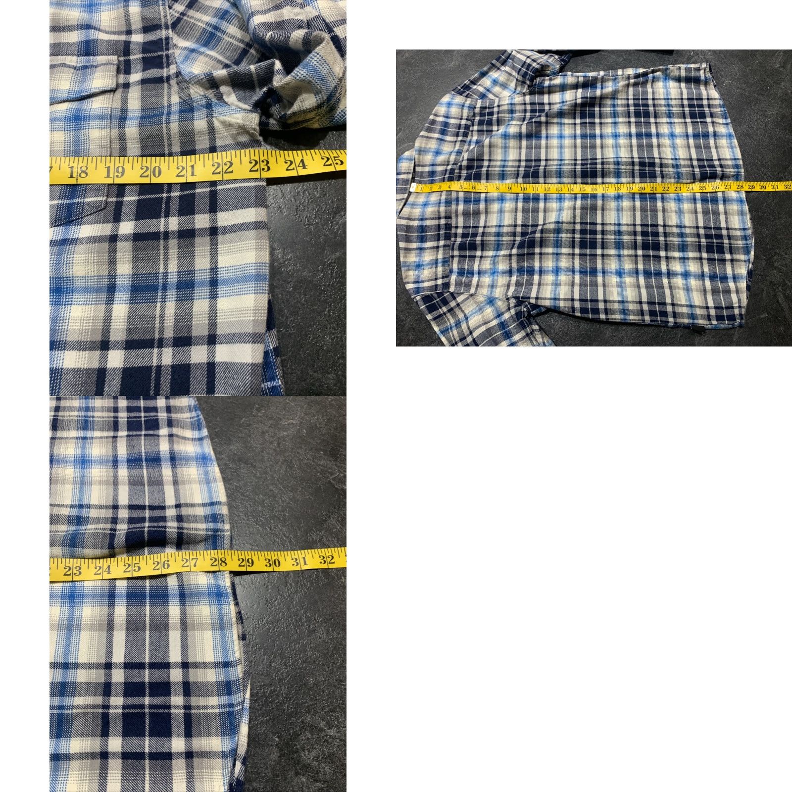 Patagonia Patagonia Men L Shirt Blue Plaid Flannel Organic Cotton Hiking Casual Size US L / EU 52-54 / 3 - 8 Thumbnail