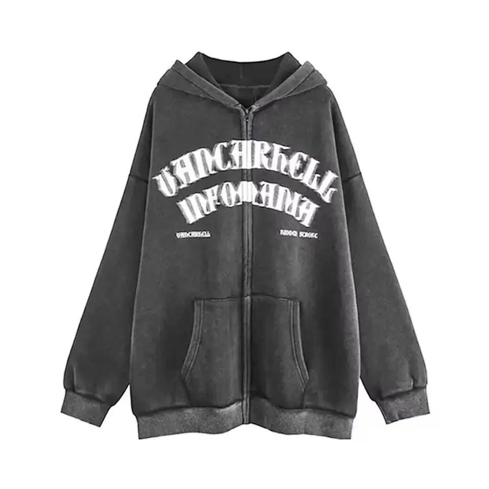 Japanese Brand × Vintage Vintage Double Face Printed Hoodie Size US L / EU 52-54 / 3 - 1 Thumbnail