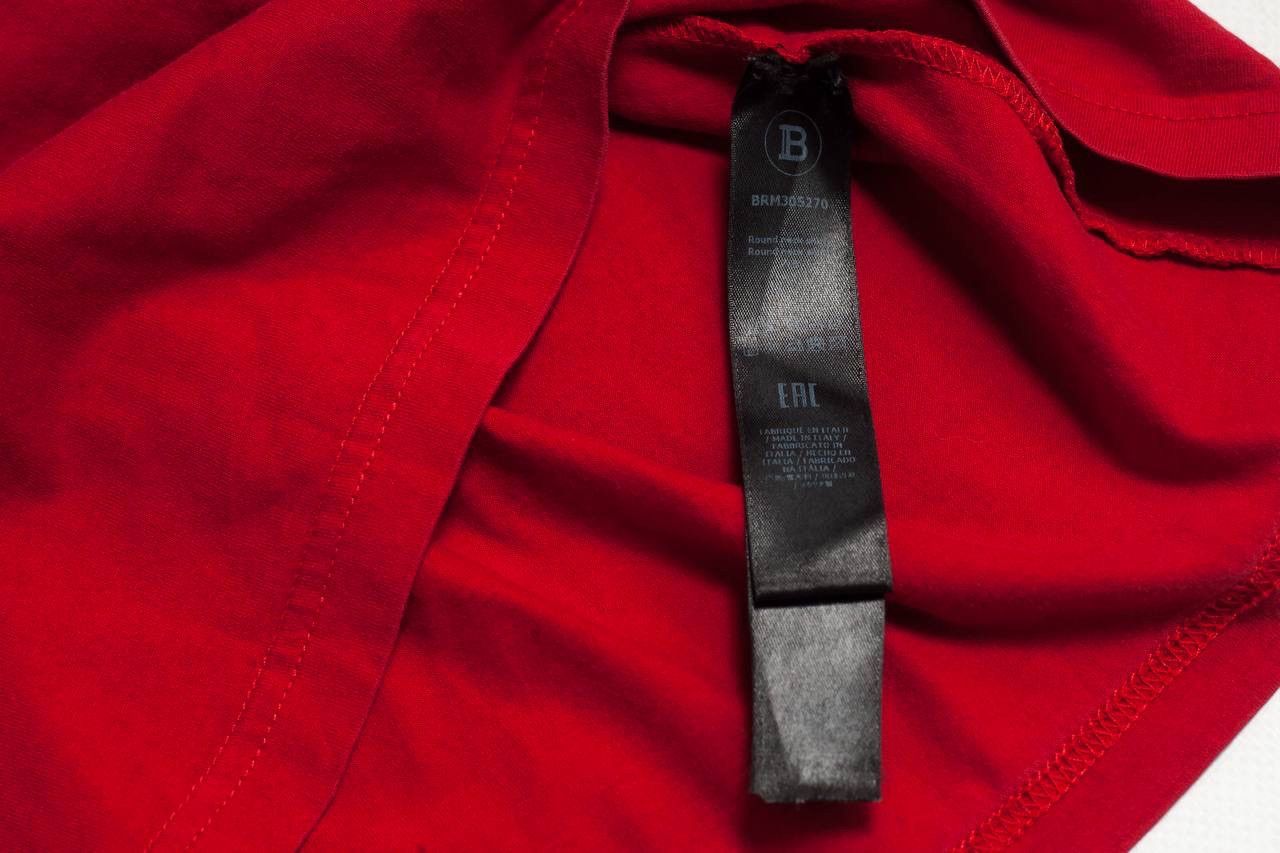 Balmain Balmain embroidered logo T-shirt Size US XS / EU 42 / 0 - 5 Thumbnail