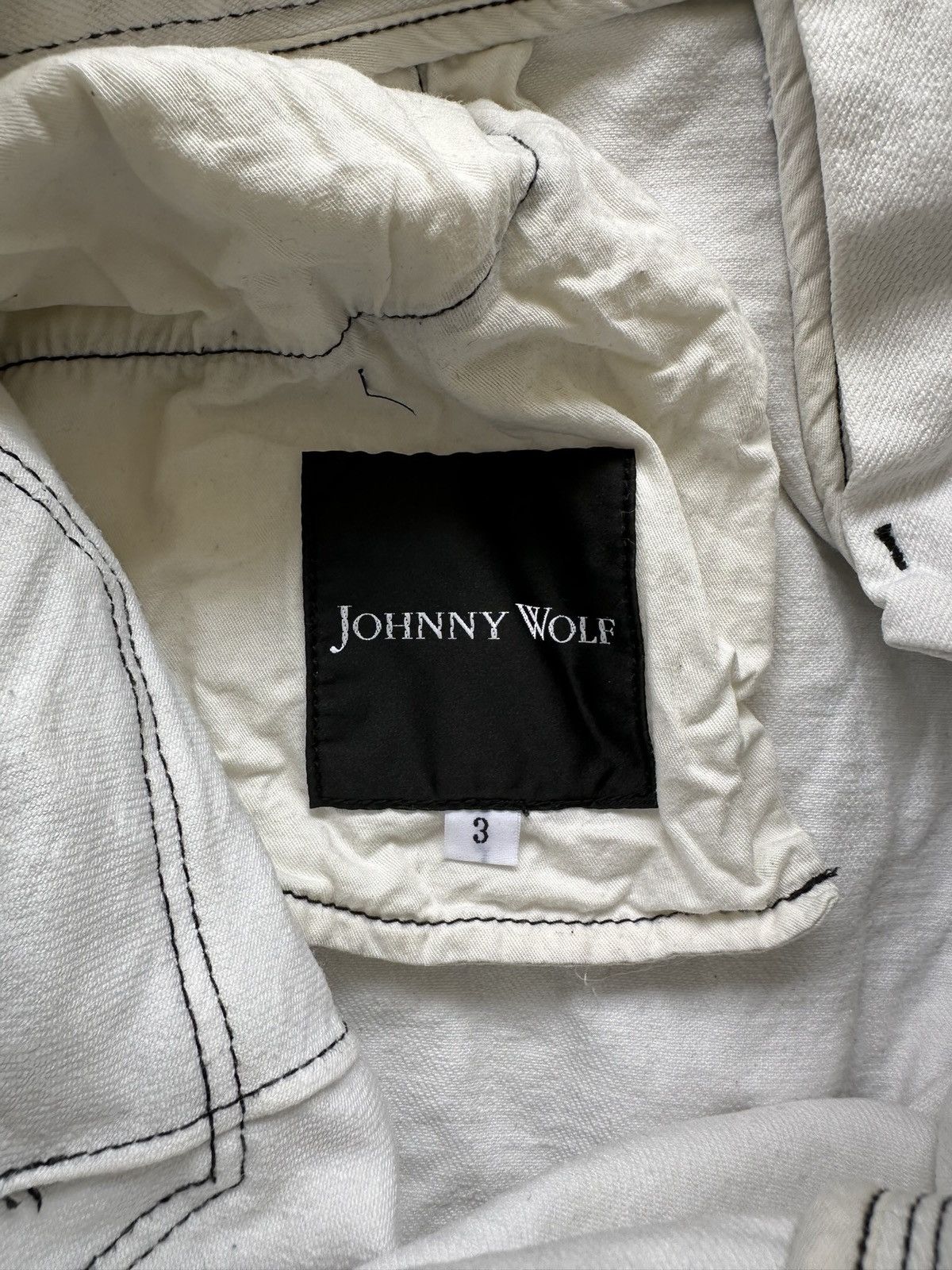 BUFFALO BOBS Size 34/34 - Johnny Wolf clawmark denim slim jeans Size US 34 / EU 50 - 9 Thumbnail