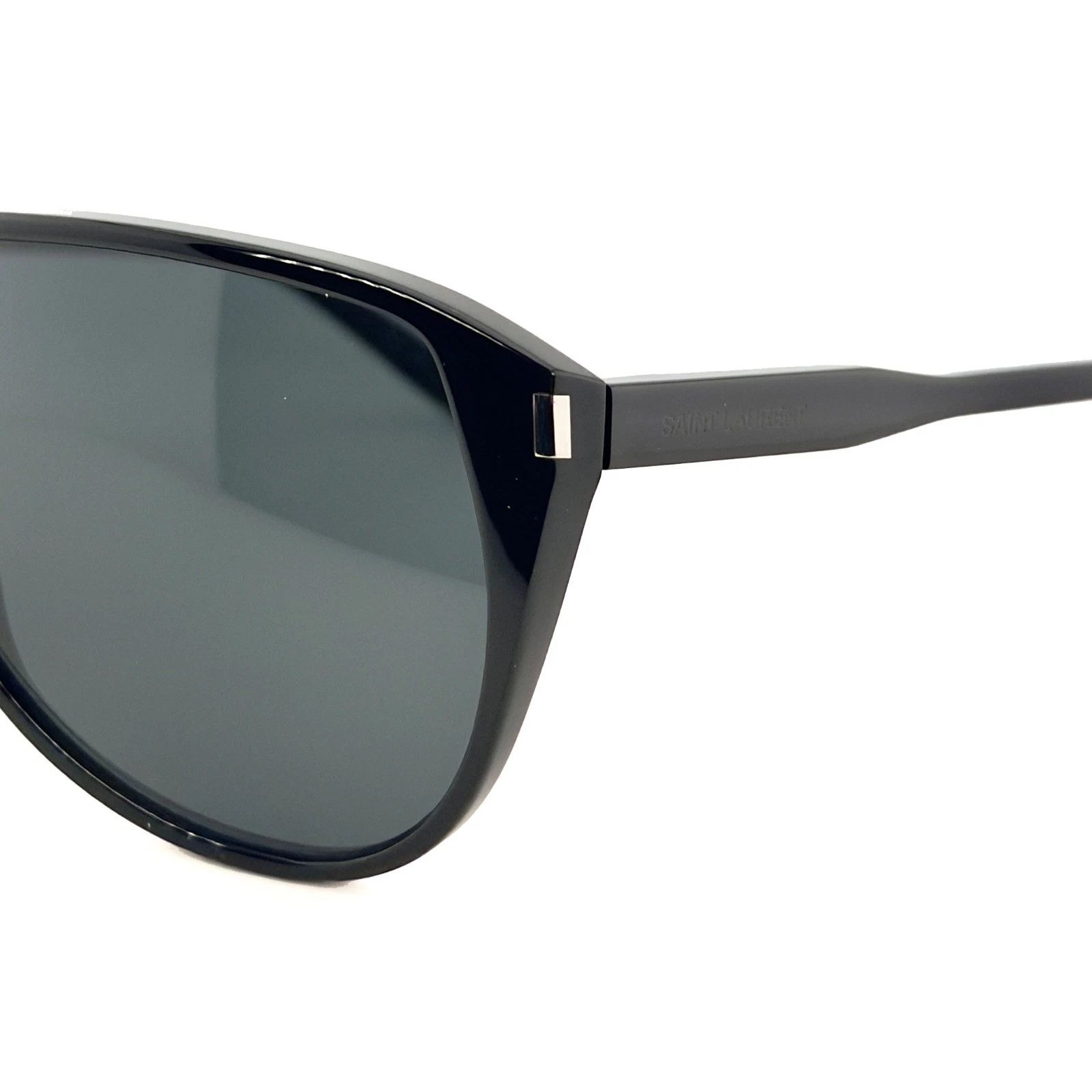 Saint Laurent Paris SAINT LAURENT GASPAR SL 731 SL731 Aviator Sunglasses 002 Size ONE SIZE - 8 Thumbnail
