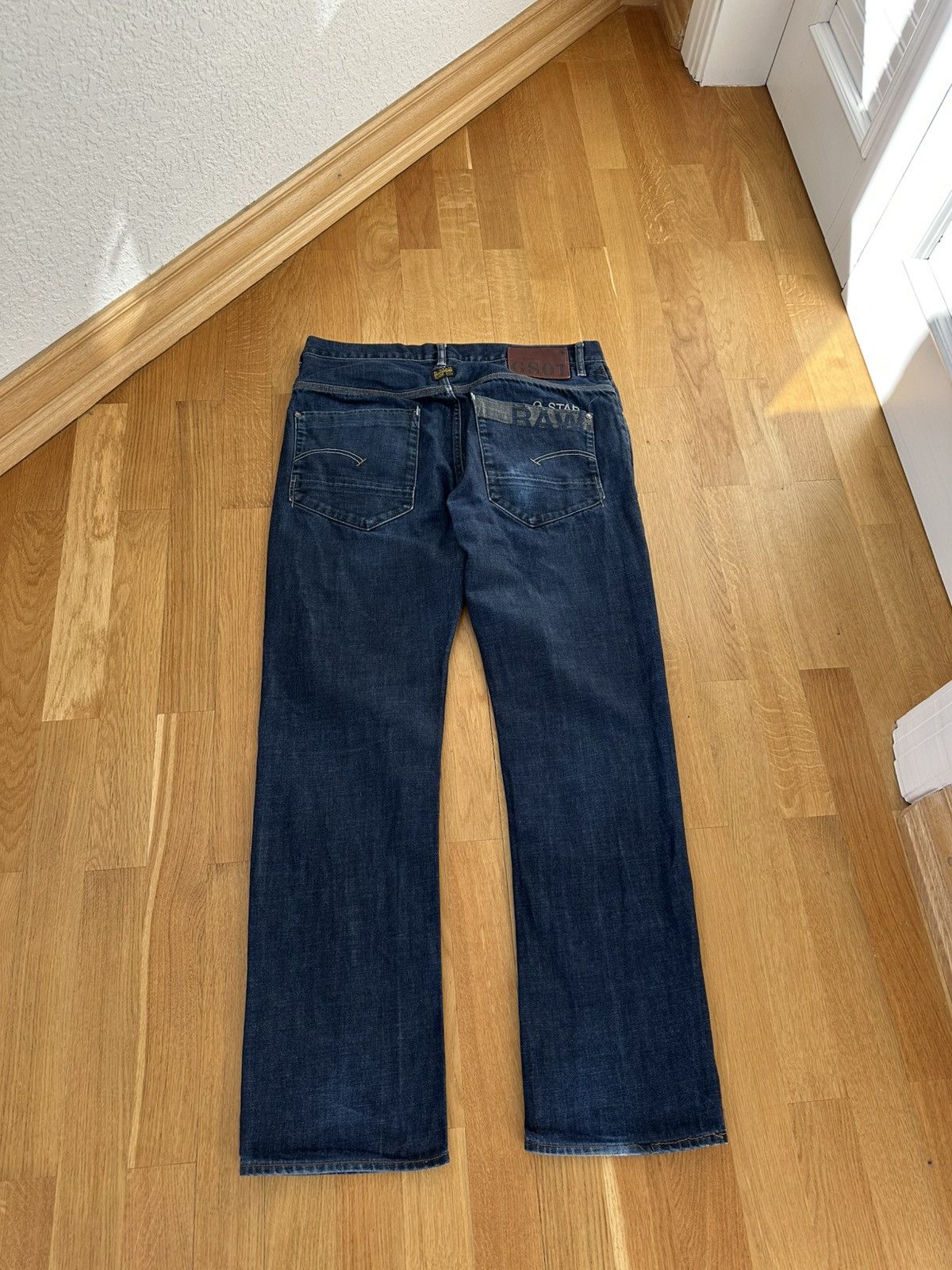 G-Star Vintage G-star Raw Denim Blue Jeans Bag Logo Fit 38/34 Size Size US 38 / EU 54 - 1 Thumbnail