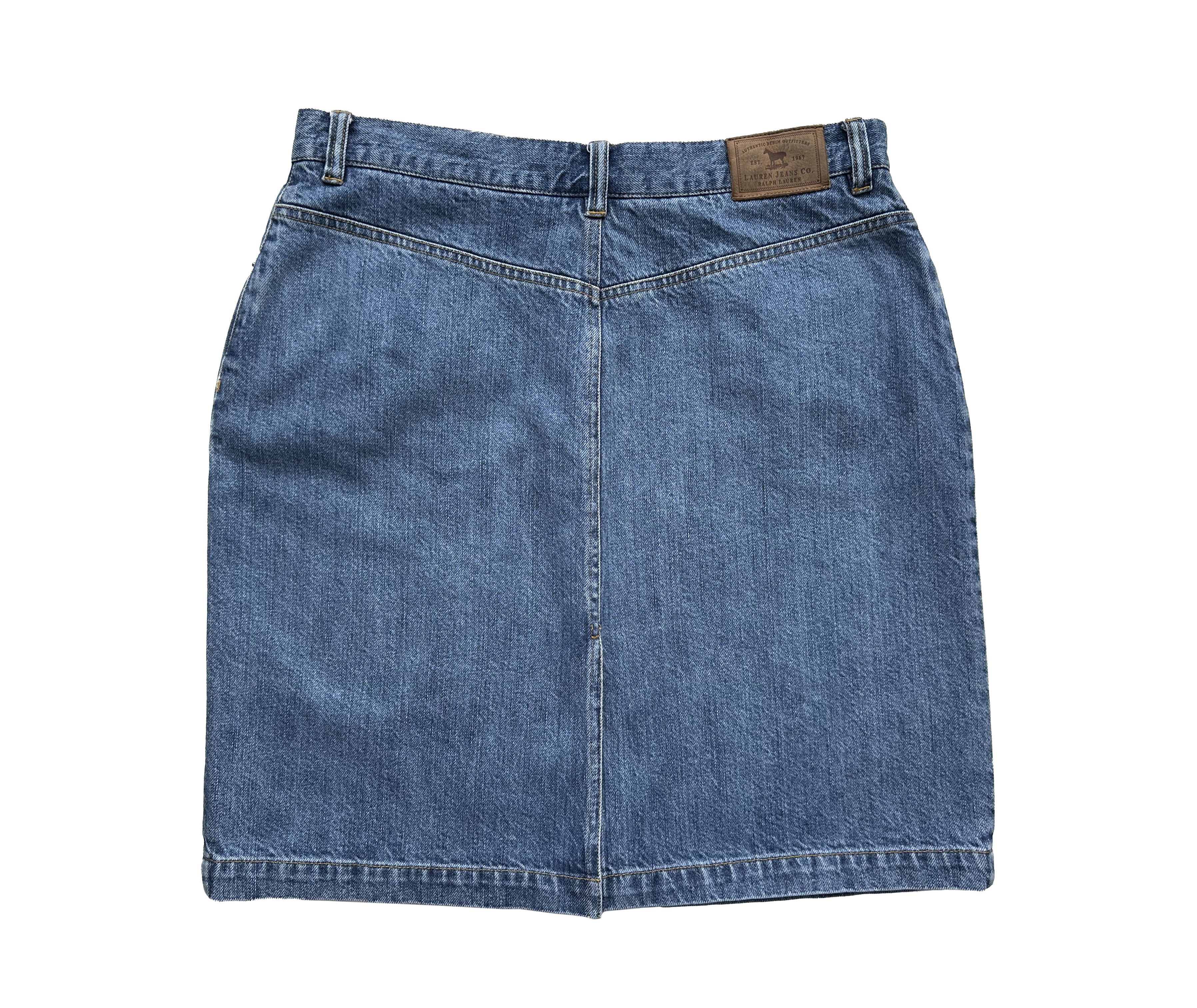 Ralph Lauren Ralph Lauren blue denim skirt Size 32" / US 10 / IT 46 - 4 Thumbnail