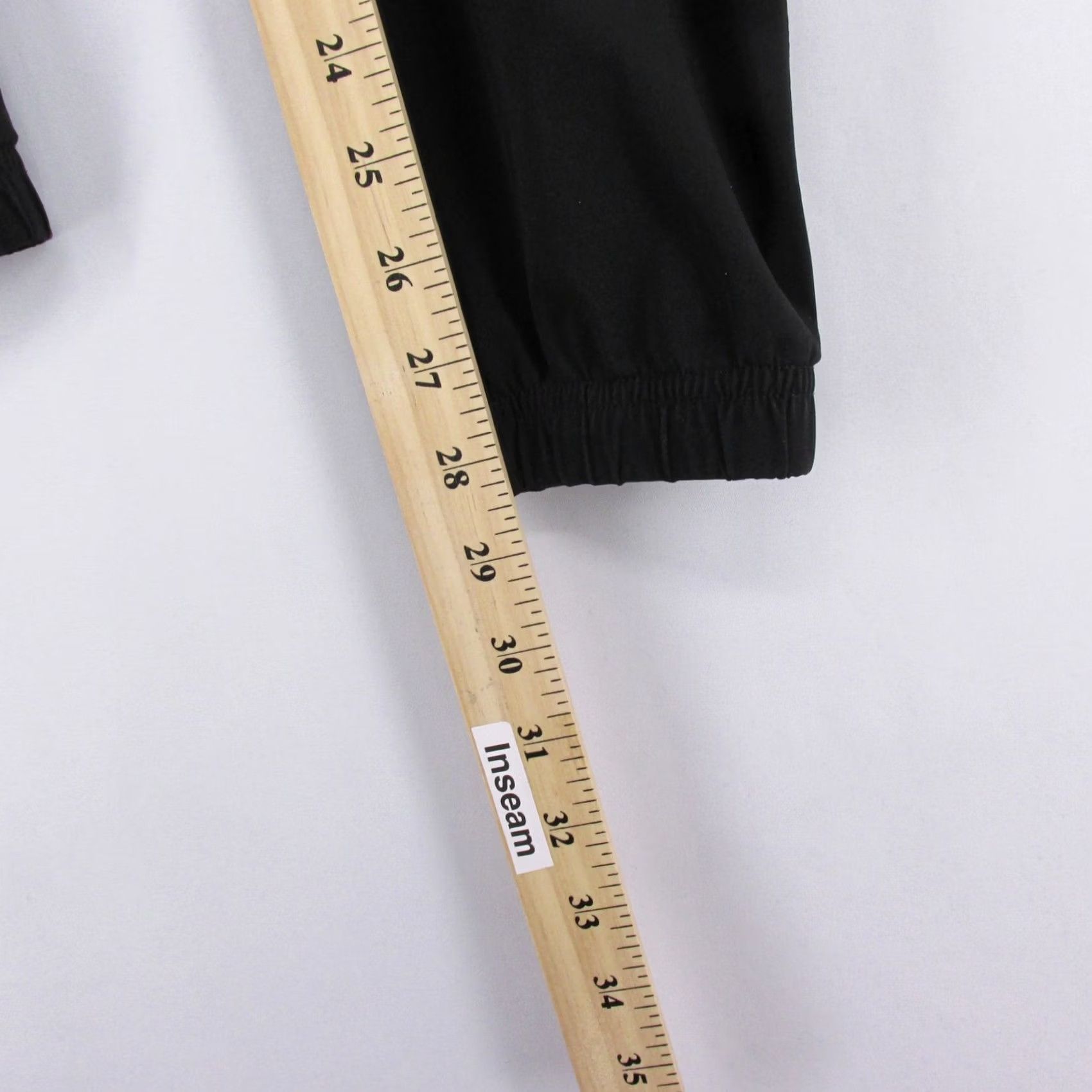 Vintage UNRL In Flex Joggers Mens S Black Zippered Pockets Elastic Waist Drawstring Pants Size US 29 - 6 Thumbnail
