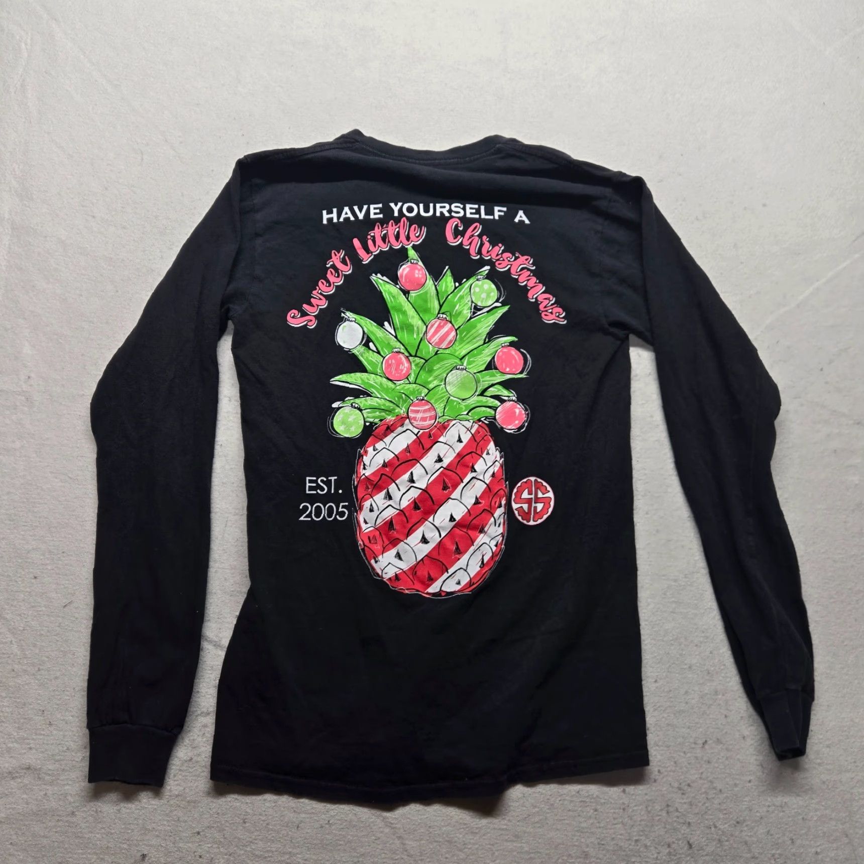 Vintage Simply Southern Shirt Black Long Sleeve Shirt Women S Christmas CW Christmas Small 90s Size S / US 4 / IT 40 - 8 Thumbnail