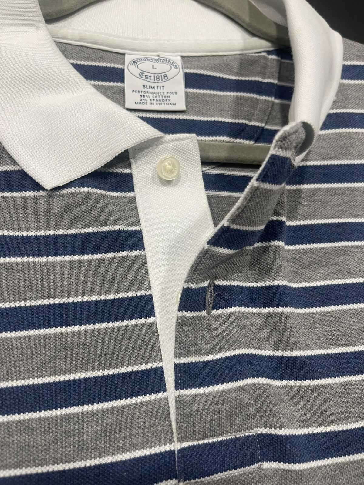 Brooks Brothers Brooks Brothers Polo Size Large Slim Fit Size US L / EU 52-54 / 3 - 4 Thumbnail
