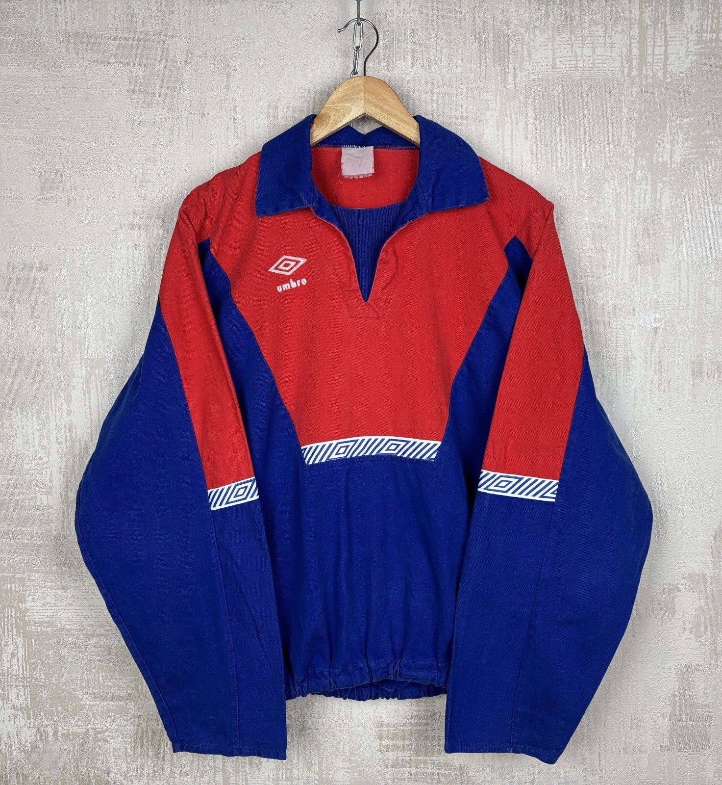 Umbro 90's Umbro Training Drill Top Vintage Pullover Soccer Size US L / EU 52-54 / 3 - 9 Thumbnail