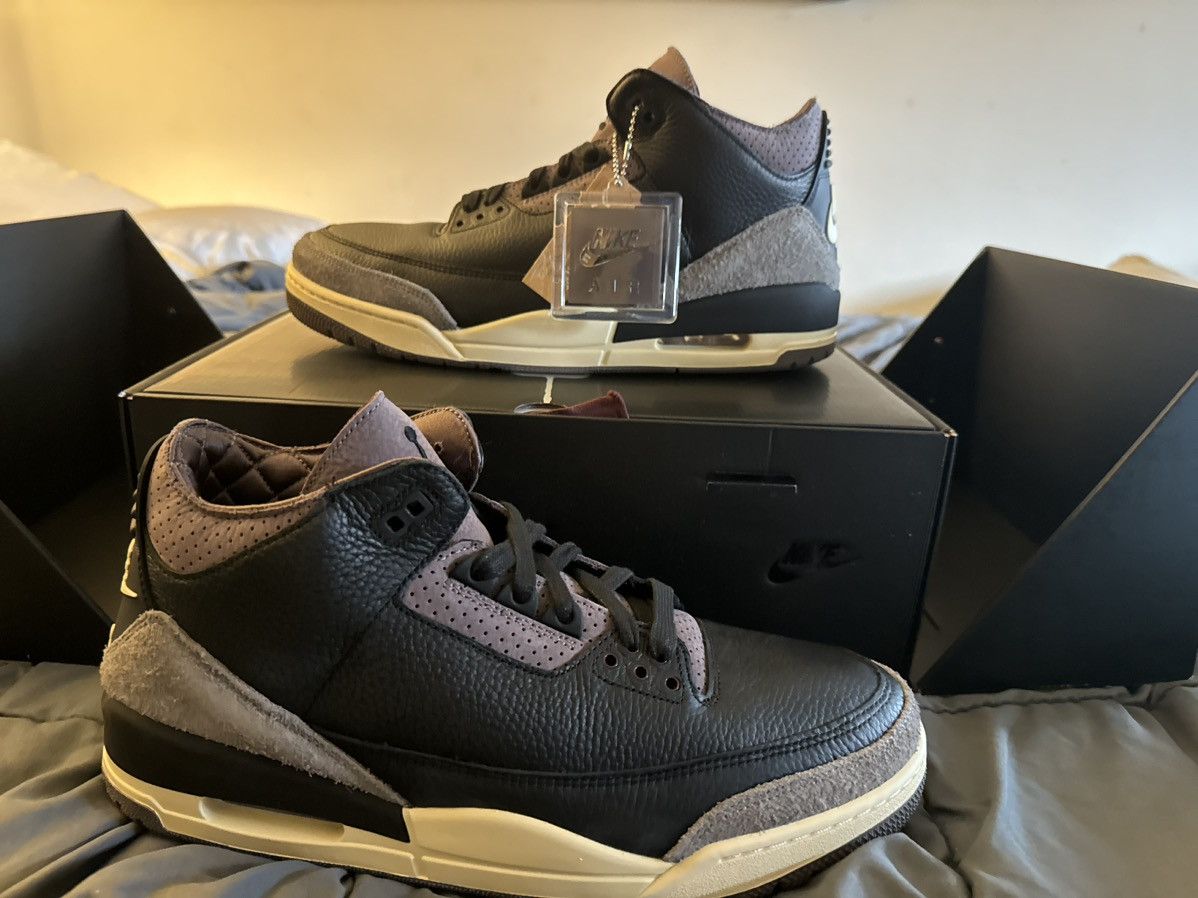 A Ma Maniere × Jordan Brand A Ma Maniere Jordan 3 Retro OG Sz 12 (W13.5) Size US 12 / EU 45 - 1 Thumbnail