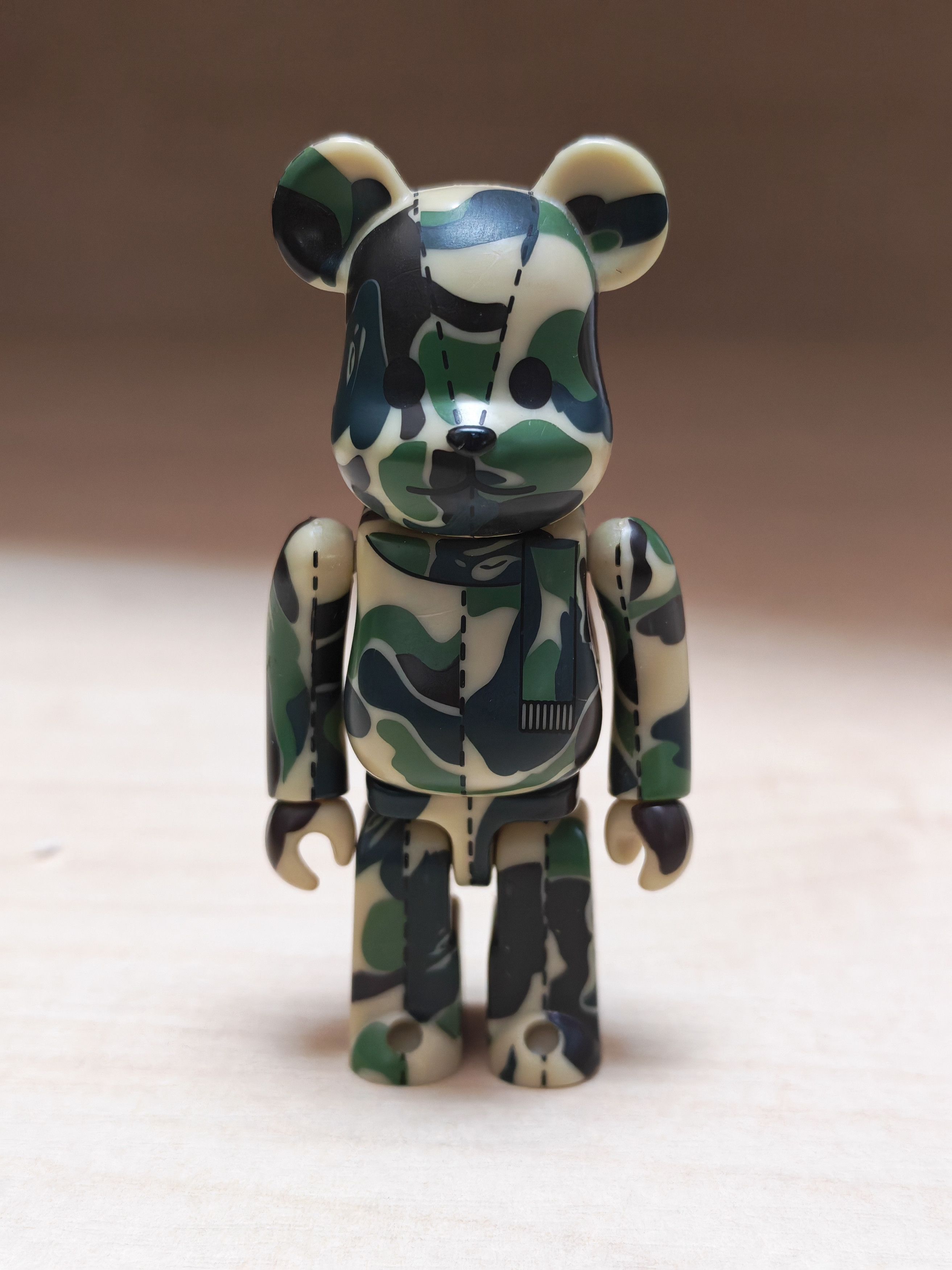 Bape Be@rbrick BearBrick X Bape Green Camo Medicom Size ONE SIZE - 1 Thumbnail